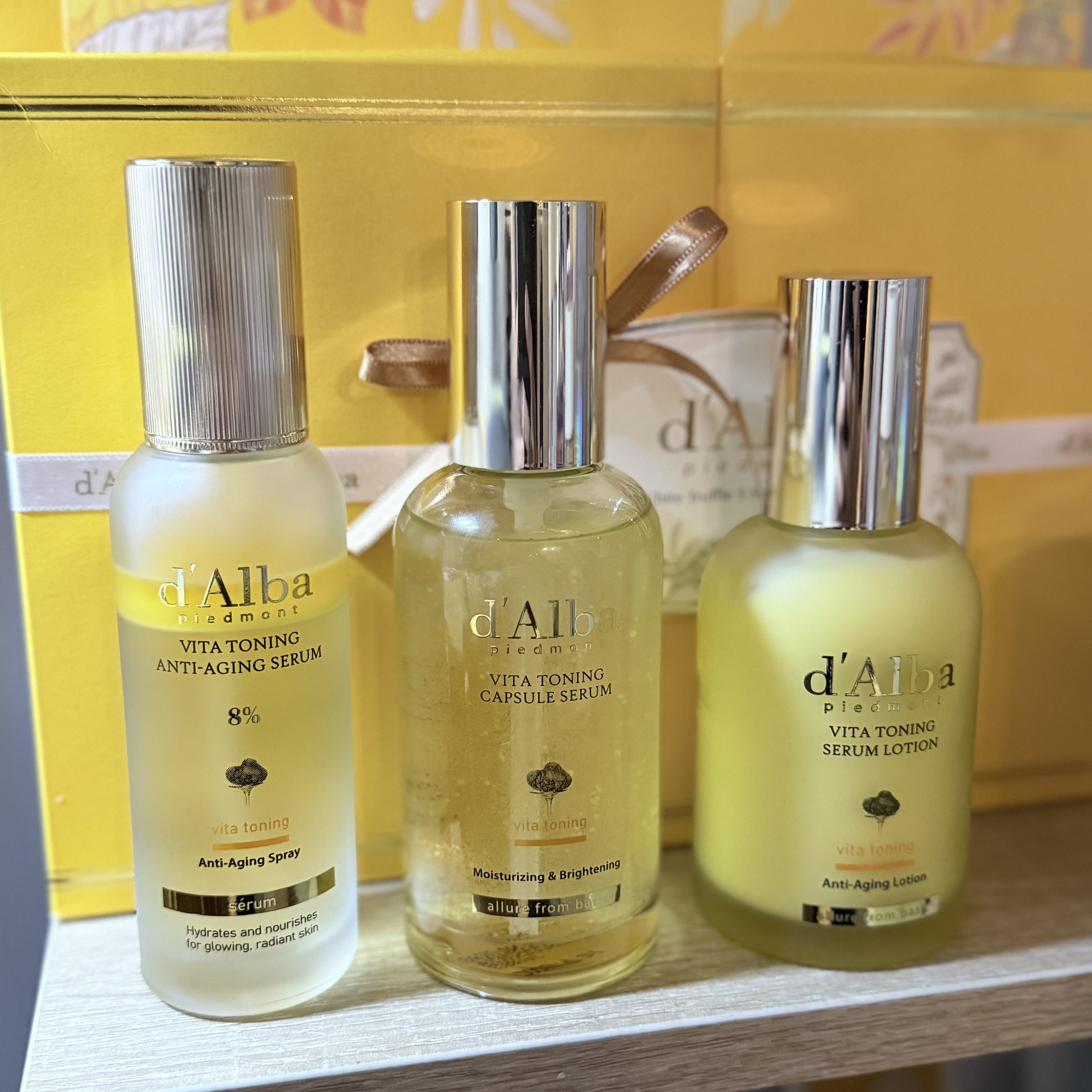 ビタトーニングセラム乳液/ダルバ/乳液を使ったクチコミ（1枚目）