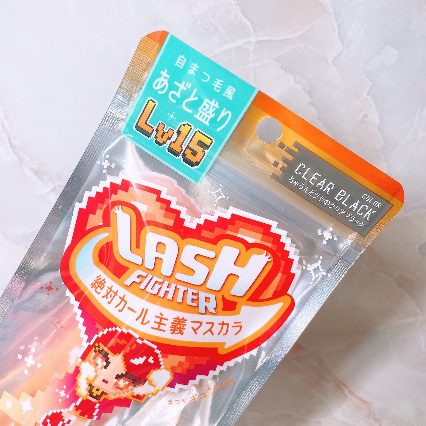 ラッシュファイター カールアッパーマスカラ Lv50/ラッシュファイター/マスカラを使ったクチコミ(3枚目)