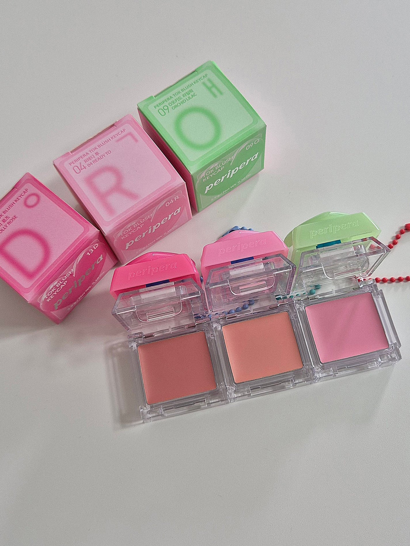 ペリペラ トック ブラッシュ キーキャップ/PERIPERA/パウダーチークを使ったクチコミ(2枚目)