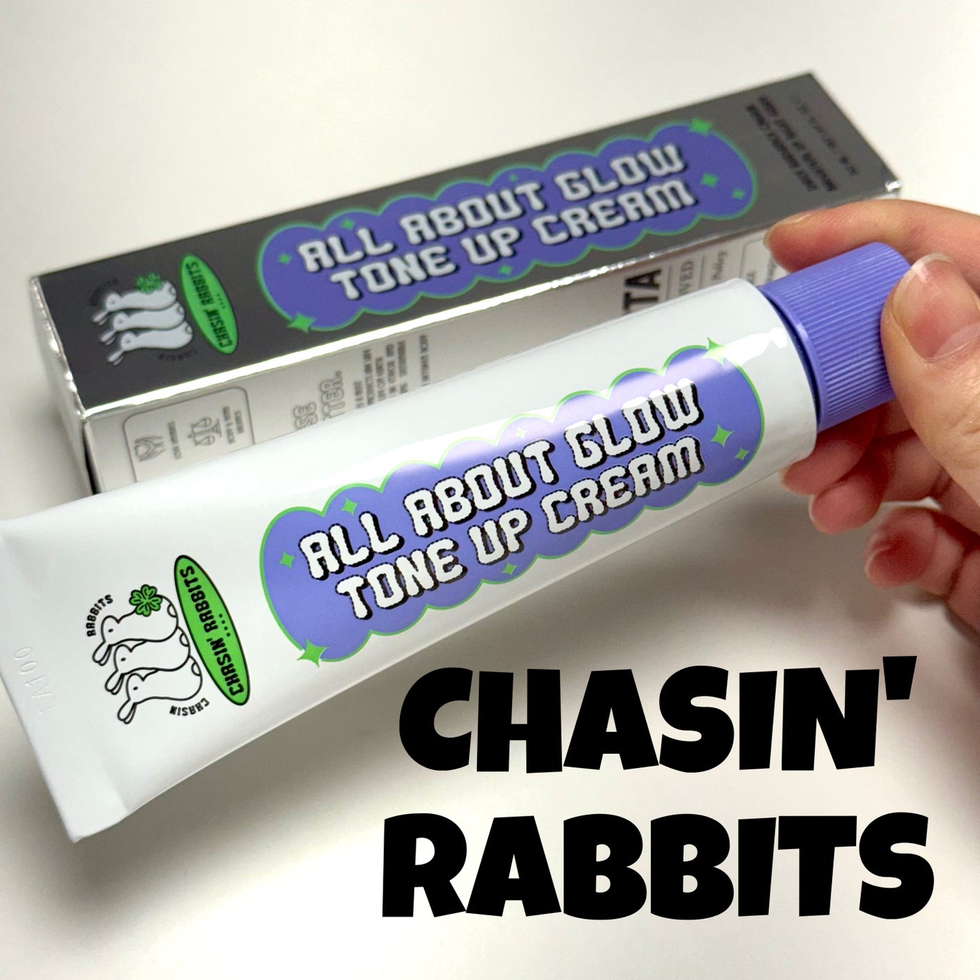 オールアバウトグロウトーンアップクリーム/CHASIN'RABBITS/化粧下地を使ったクチコミ(1枚目)