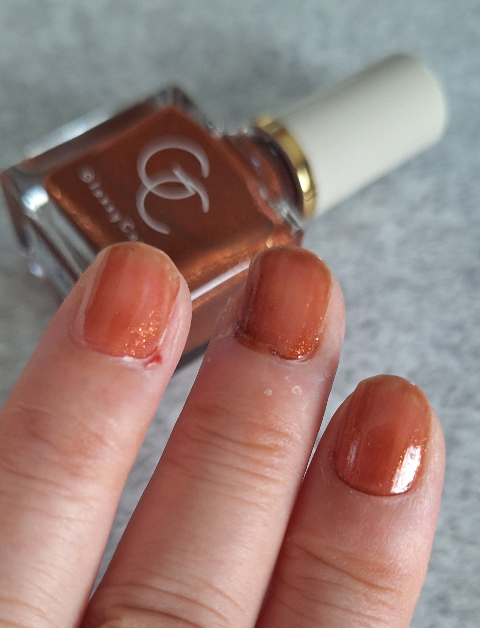 グロッシーコート/スキューズミー/オールインワンネイルを使ったクチコミ（2枚目）