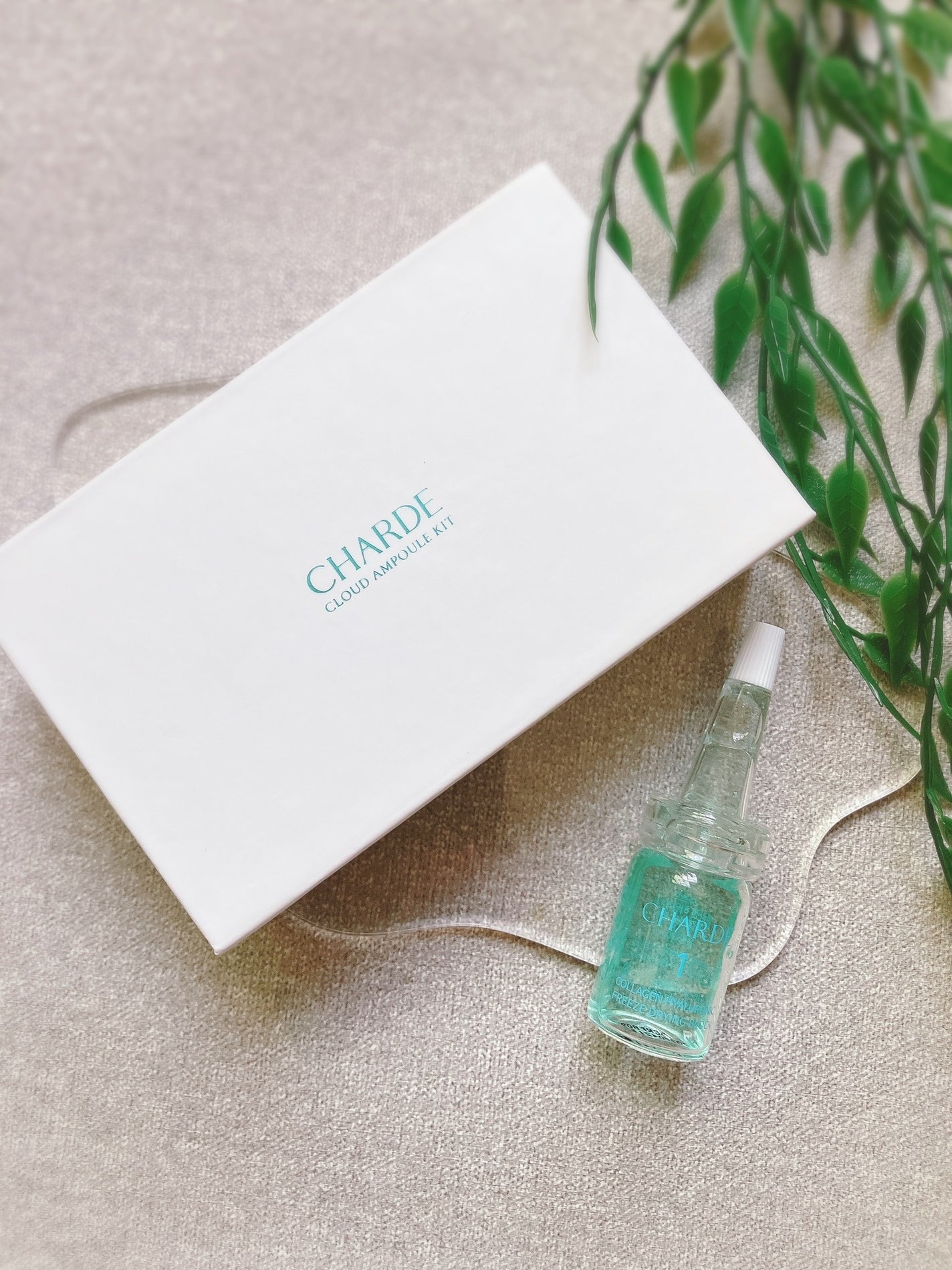 クラウドアンプル 1week キット/CHARDE/美容液を使ったクチコミ(1枚目)