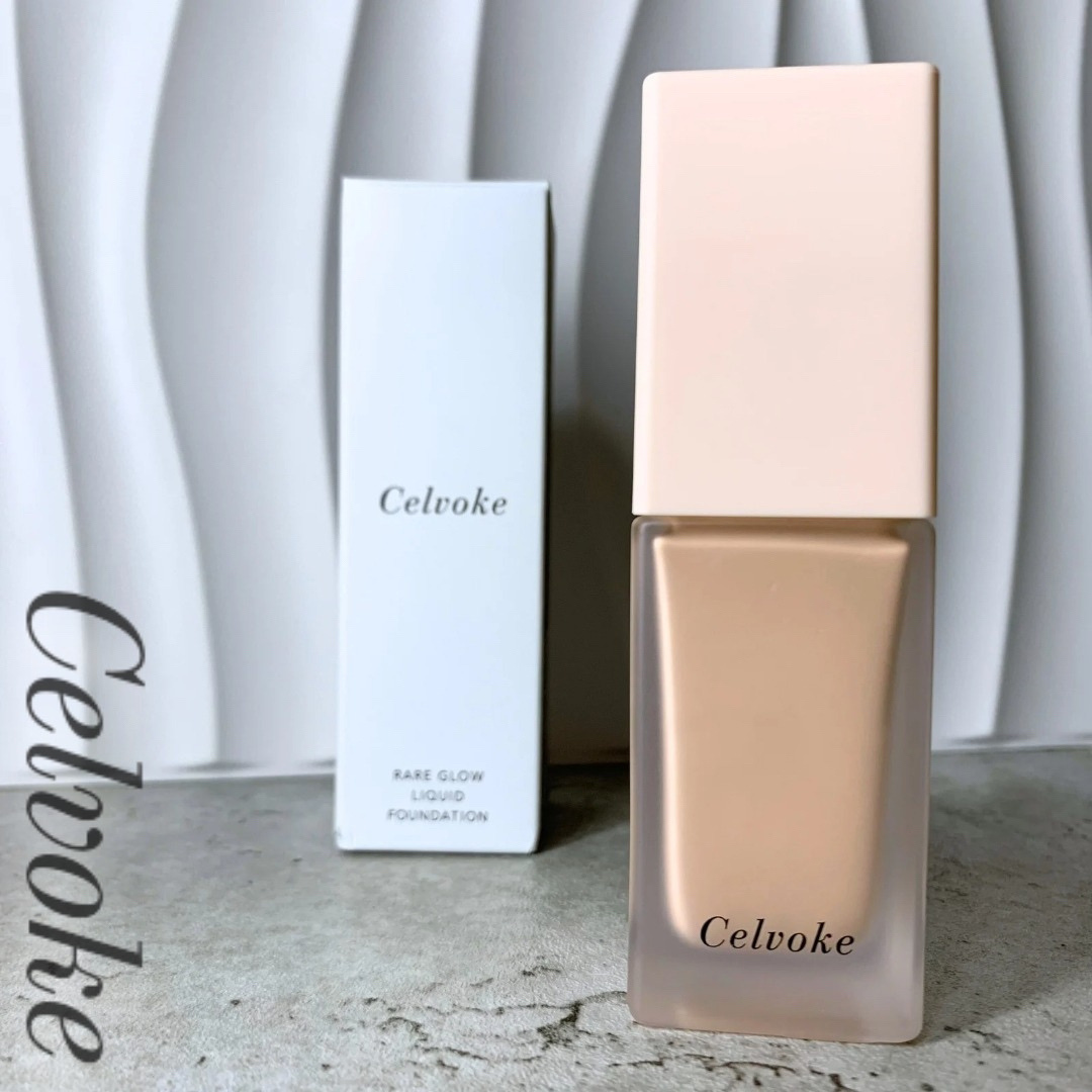 レアグロウ リキッドファンデーション BE01：ライトベージュ/Celvoke/リキッドファンデーションを使ったクチコミ（1枚目）