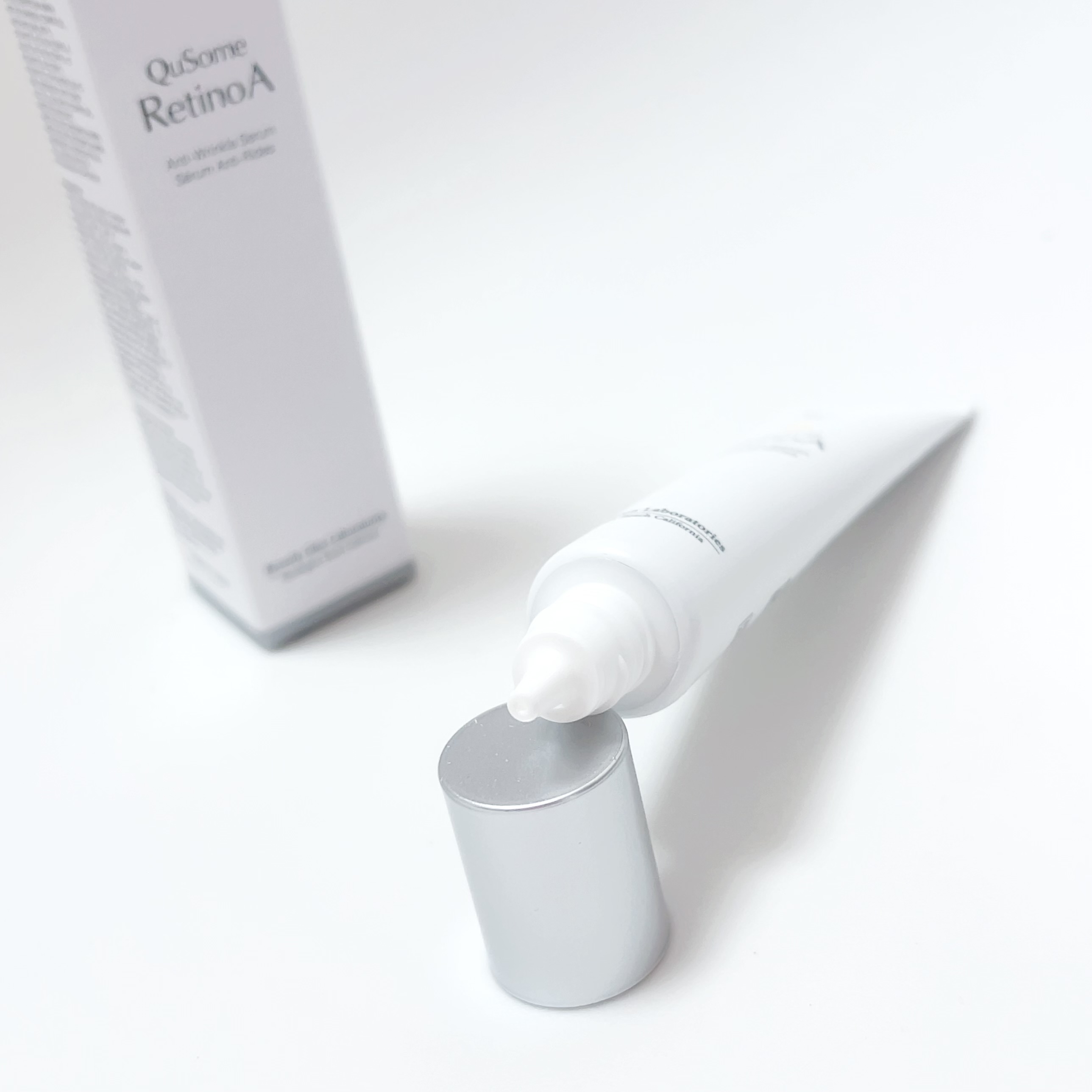 QuSomeレチノA/b.glen/美容液を使ったクチコミ（2枚目）