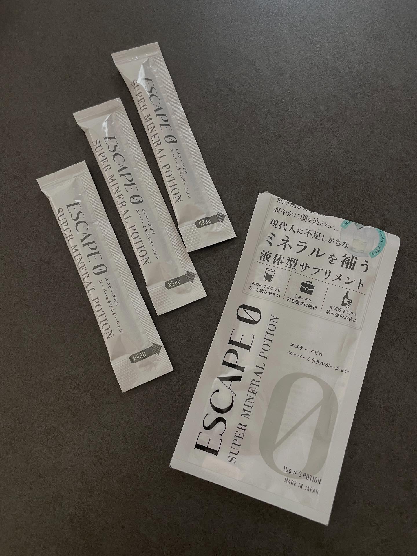 スーパーミネラルポーション/ESCAPE0/健康サプリメントを使ったクチコミ（2枚目）