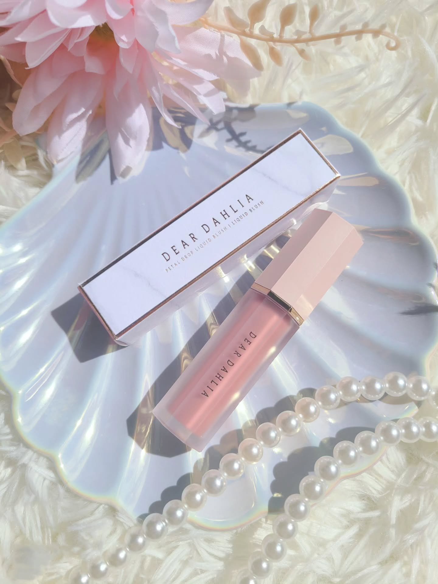 ペタルドロップリキッドブラッシャー/DEAR DAHLIA/リキッドチークを使ったクチコミ（3枚目）