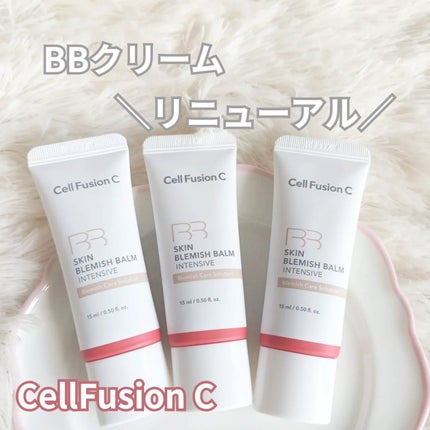 スキンブレミッシュバームインテンシブ/Cell Fusion C(セルフュージョンシー)/BBクリームを使ったクチコミ(1枚目)