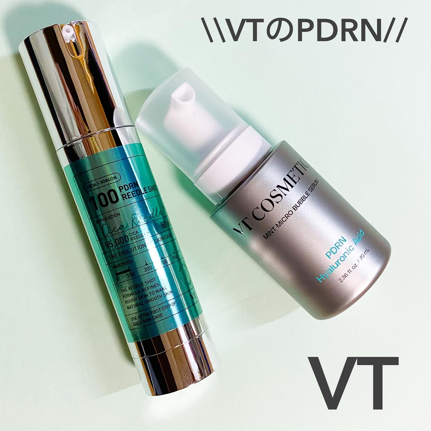 PDRN ヒアルロン酸 ミントマイクロバブルセラム/VT/美容液を使ったクチコミ（1枚目）