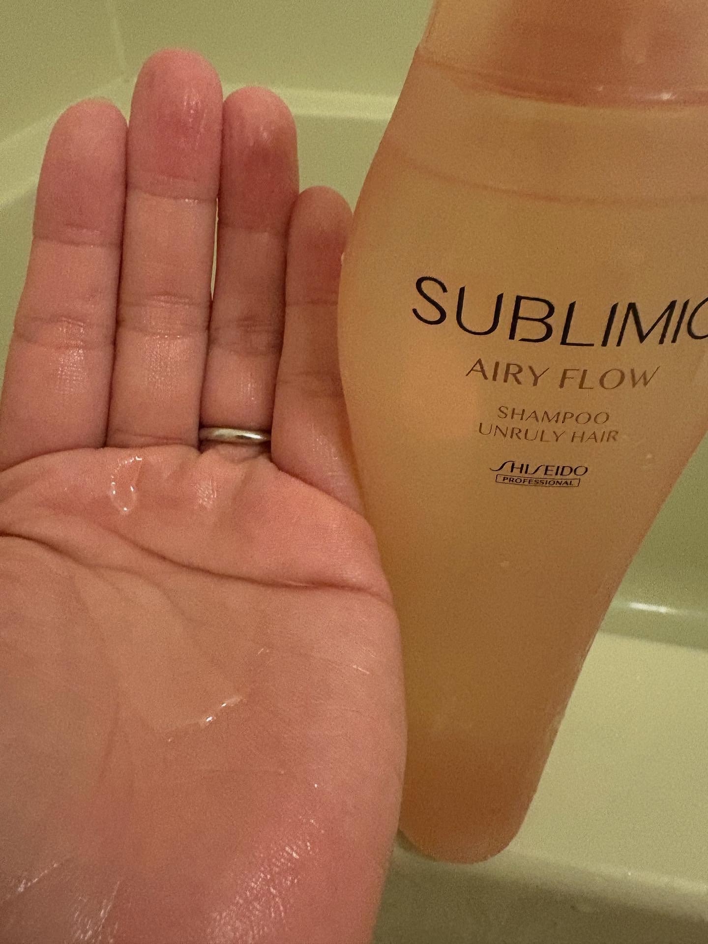 エアリーフロー シャンプー／トリートメント/サブリミック/サロンシャンプーを使ったクチコミ（2枚目）
