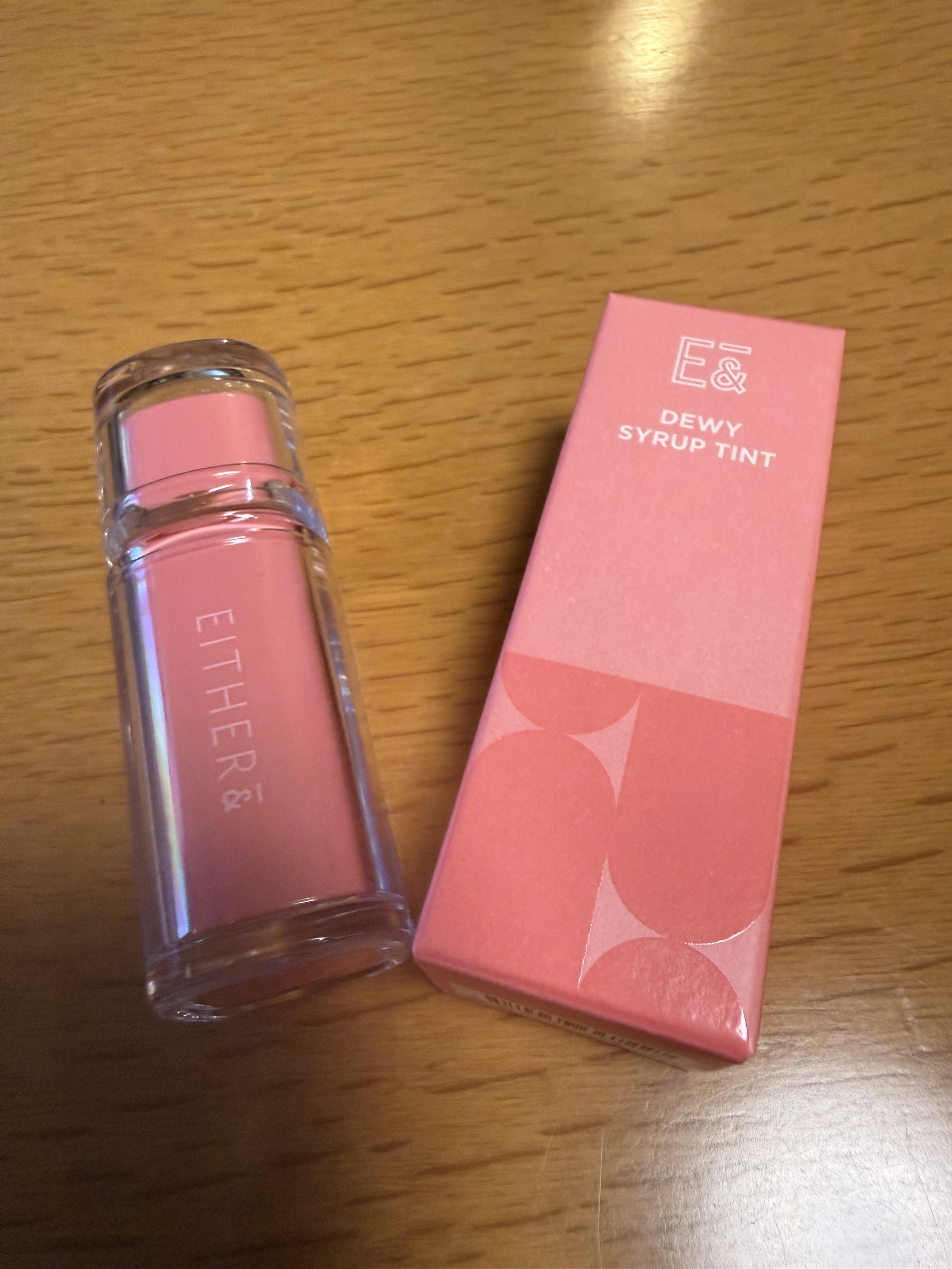 Dewy Syrup Tint/EITHER＆/口紅を使ったクチコミ（1枚目）