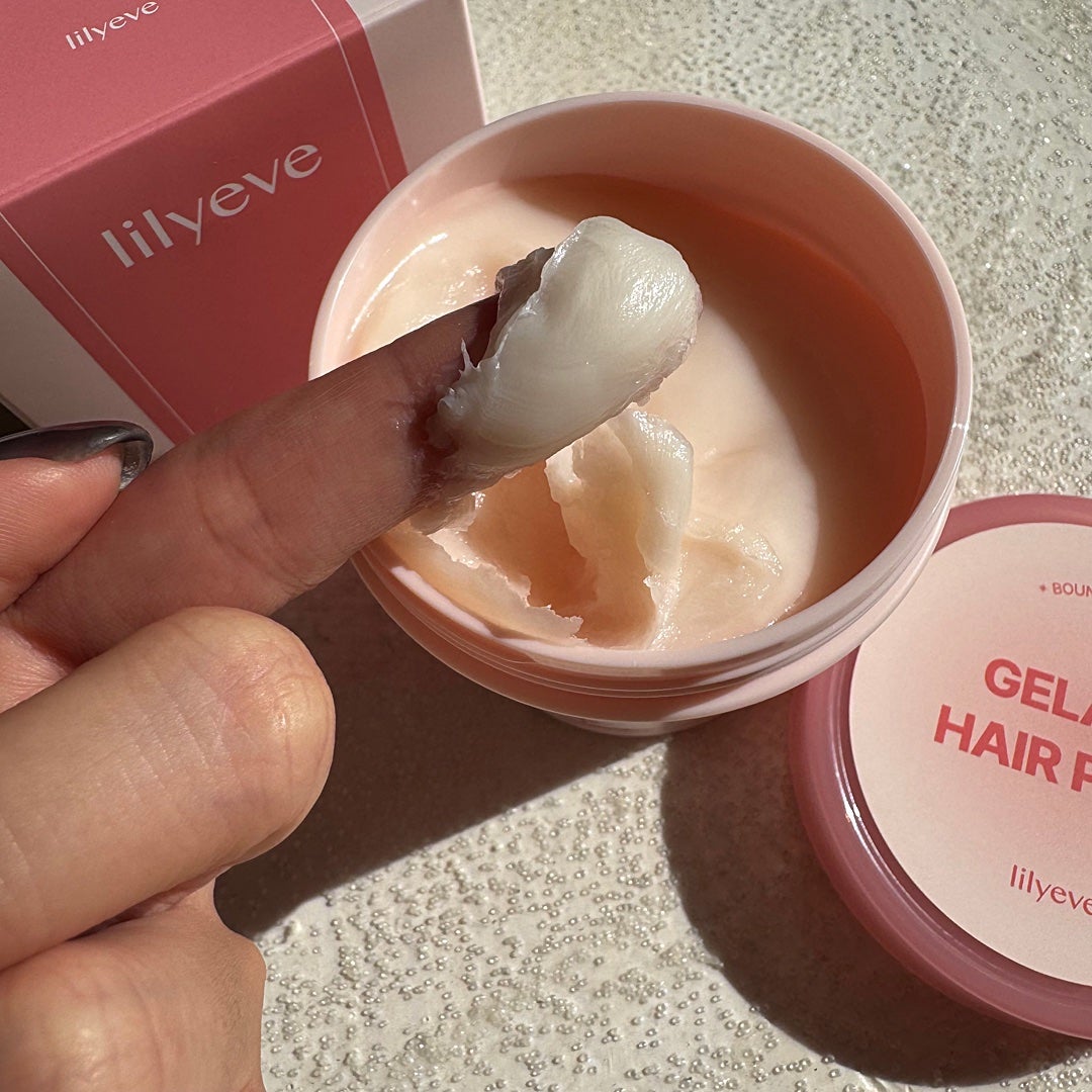 リペアターンジェラートヘアパック バウンシーベリー/リリーイブ/洗い流すヘアトリートメントを使ったクチコミ(4枚目)