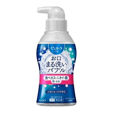 ピュオーラ 泡で出てくる洗口液 クリアミント【医薬部外品】 / ピュオーラ