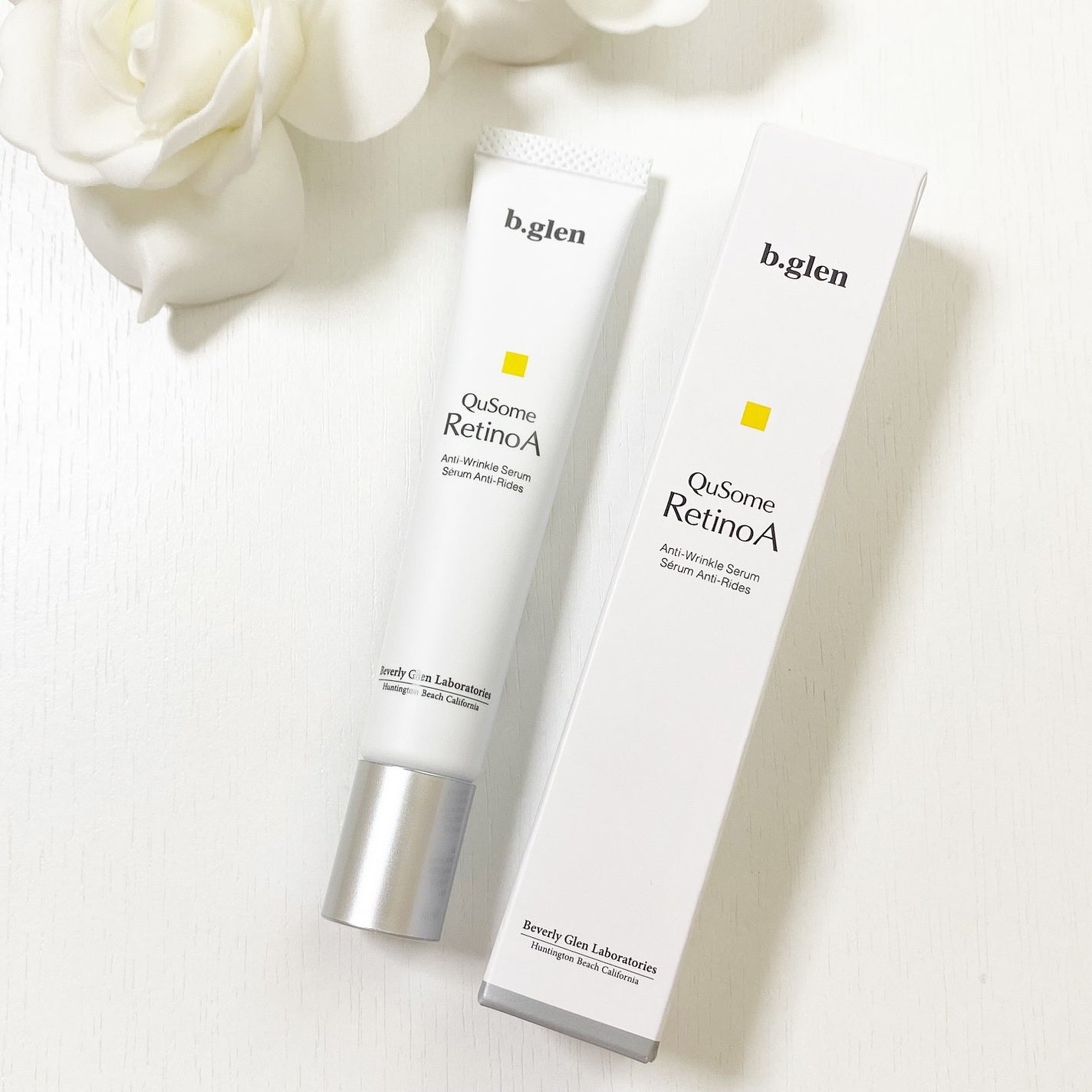 QuSomeレチノA/b.glen/美容液を使ったクチコミ(1枚目)