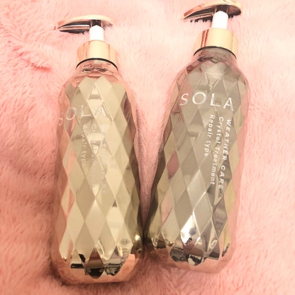 ソラ ウェザーケア クリスタル シャンプー/ヘアトリートメント リペアタイプ/SOLA WEATHER CARE/市販シャンプーを使ったクチコミ(1枚目)