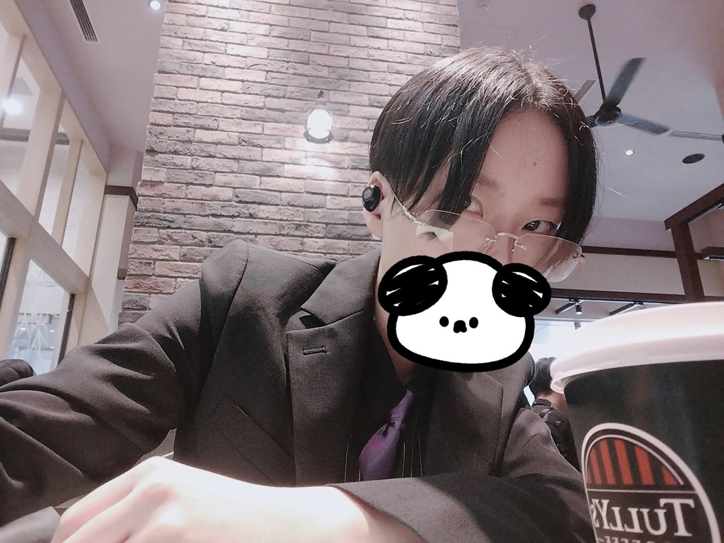 男装女子 on LIPS 「お久しぶりです!実は本日、髪を切りました!今週は内定式と推しの..」(1枚目)