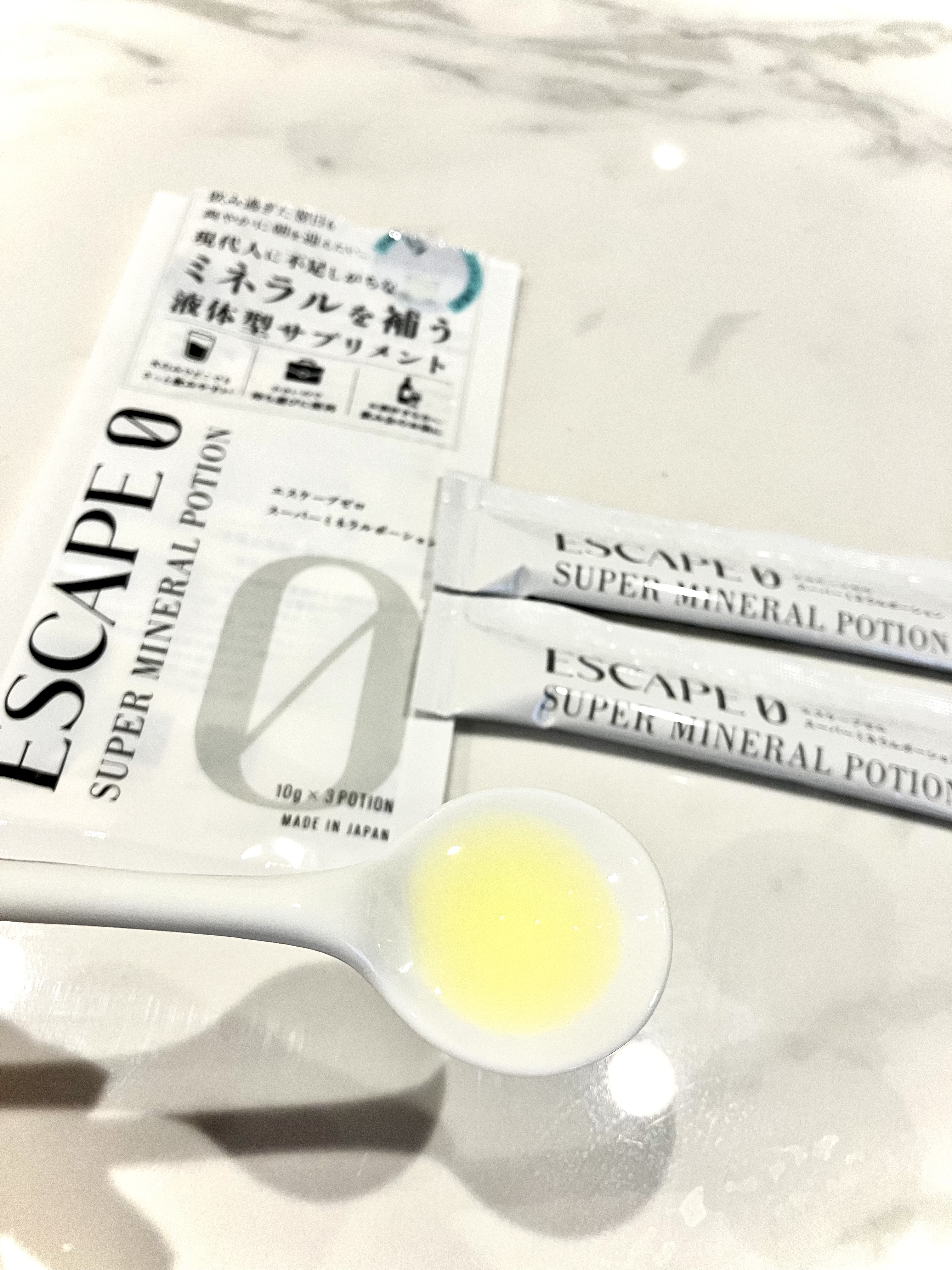 スーパーミネラルポーション/ESCAPE0/健康サプリメントを使ったクチコミ（3枚目）