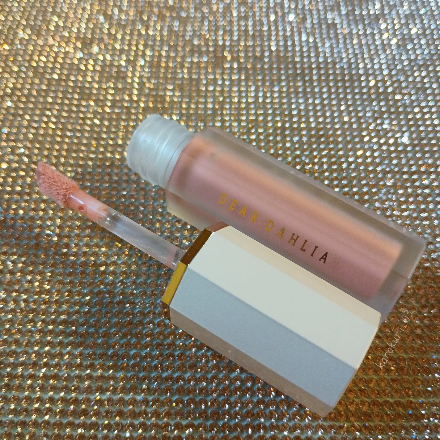 ペタルドロップリキッドブラッシャー/DEAR DAHLIA/リキッドチークを使ったクチコミ(2枚目)