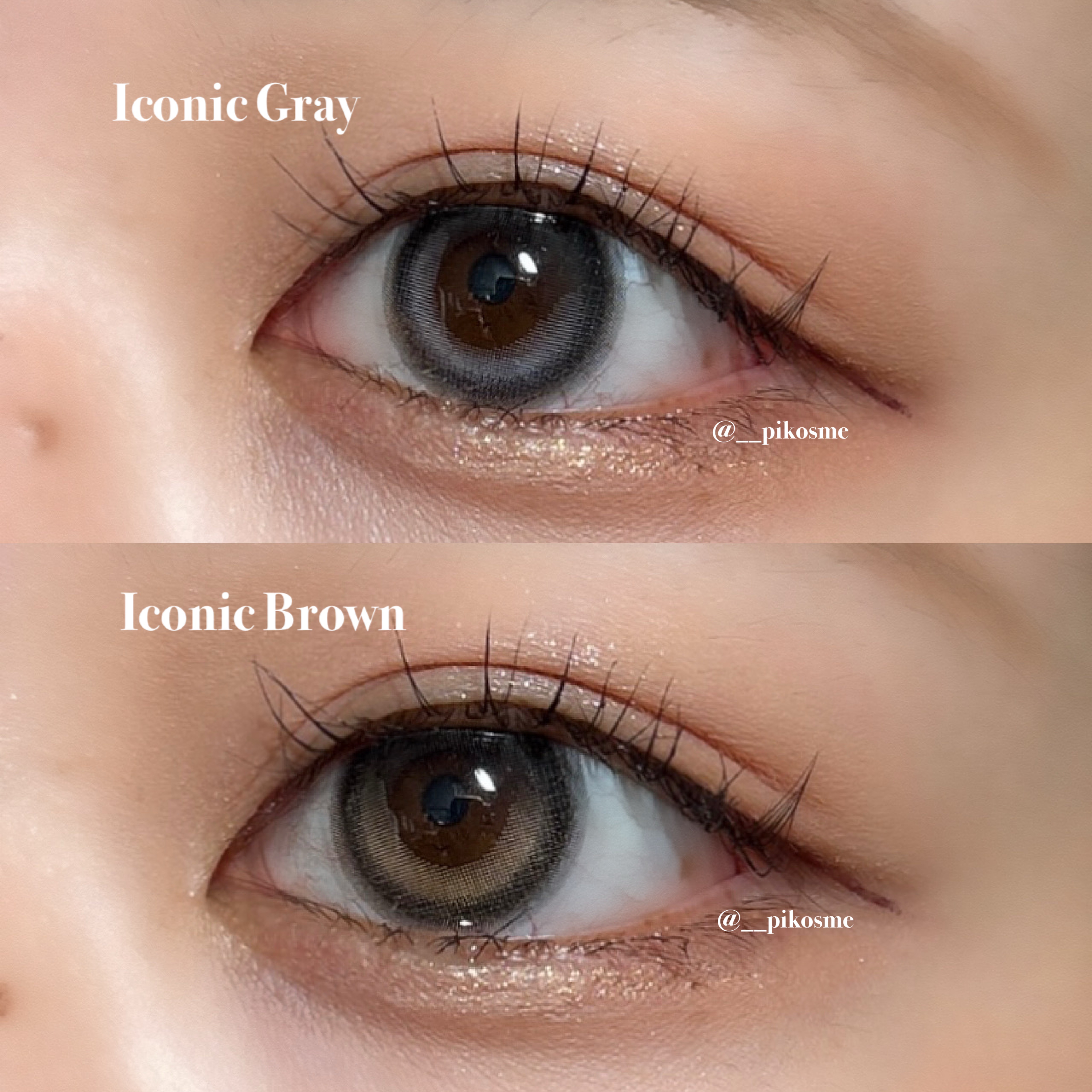 eyestar 1day アイコニックブラウン /eyestar/ワンデー（１DAY）カラコンを使ったクチコミ（2枚目）