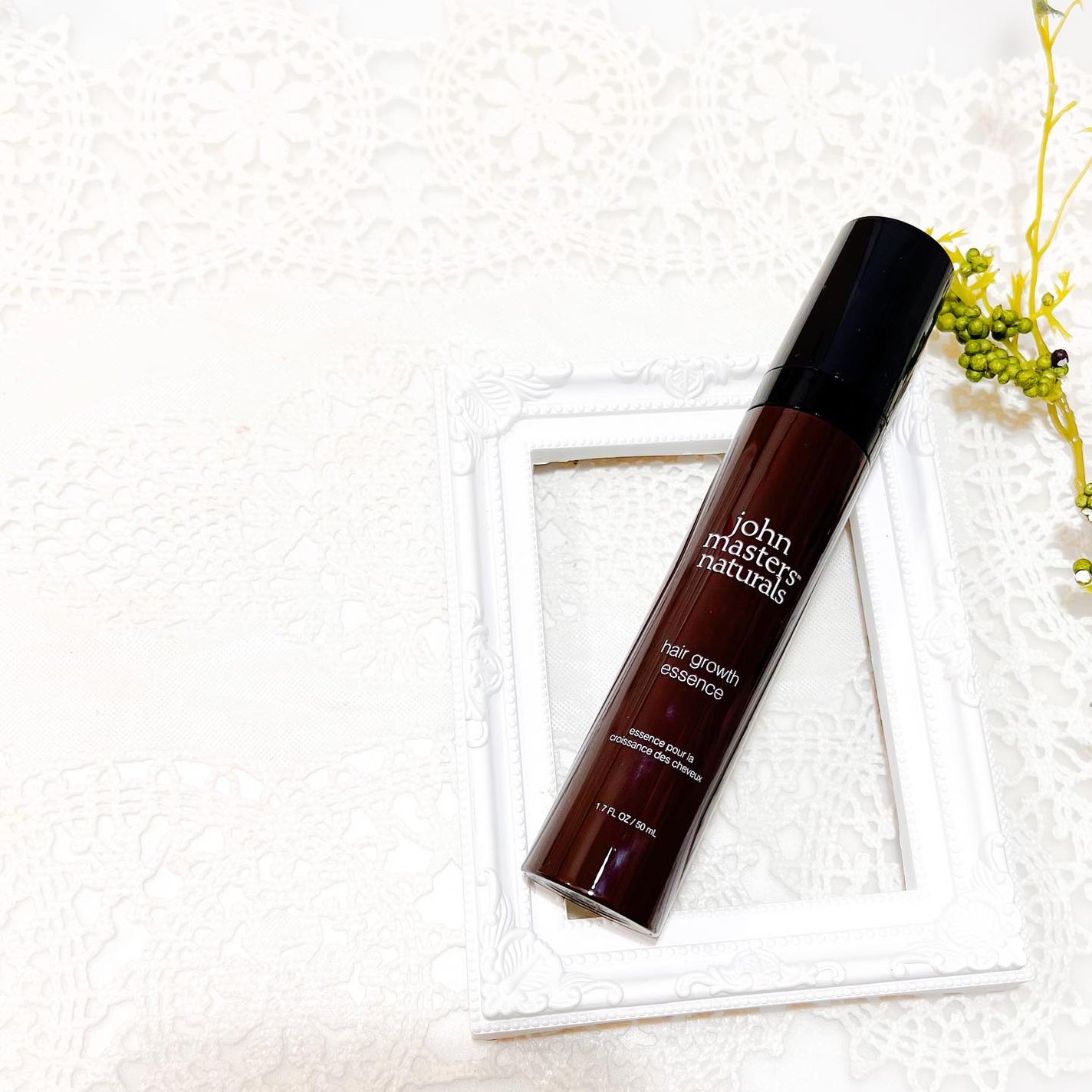 薬用 ヘアグロースエッセンス/john masters organics/頭皮ローションを使ったクチコミ(2枚目)