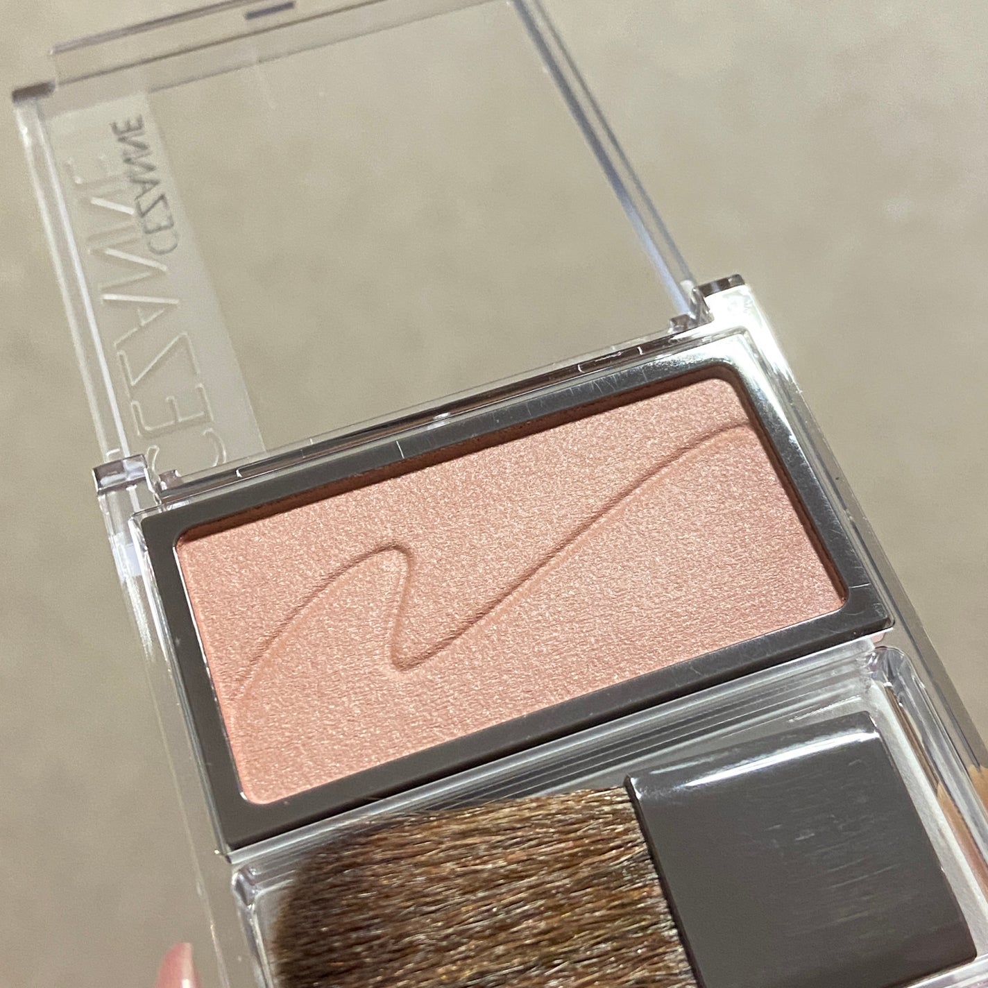 チークブラッシュ/CEZANNE/パウダーチークを使ったクチコミ(2枚目)