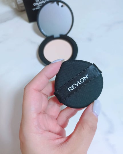 レブロン カラーステイ ロングウェア UV プレスト パウダー/REVLON/プレストパウダーを使ったクチコミ(6枚目)