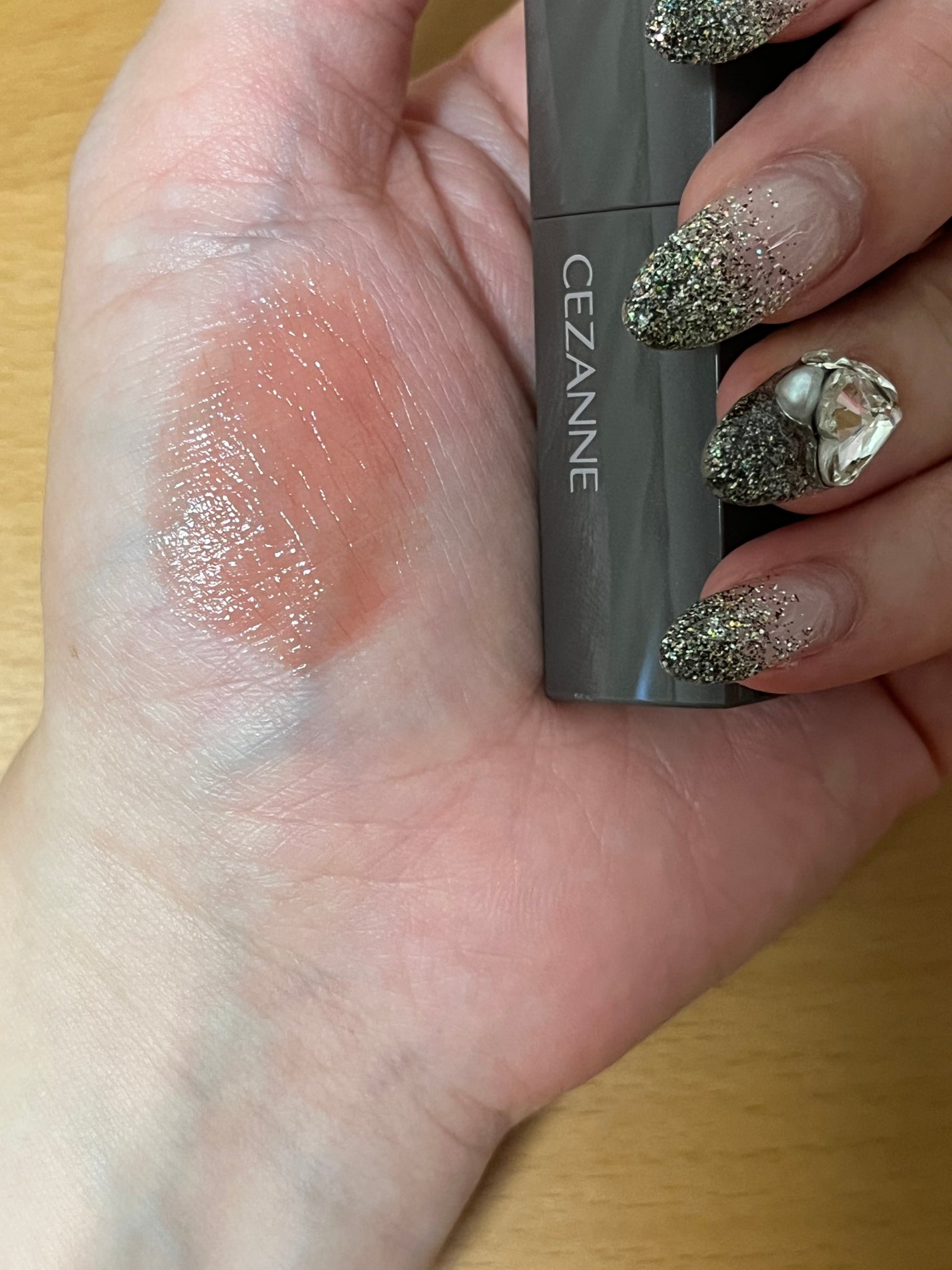 リップカラーシールド/CEZANNE/口紅を使ったクチコミ(3枚目)