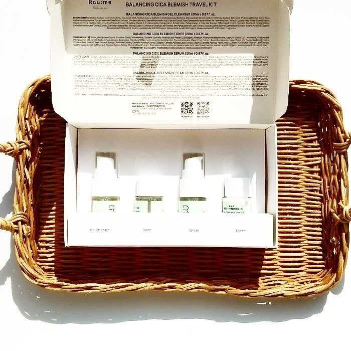 バランシング シカ ブレミッシュ トラベルキット/Roume/スキンケアキットを使ったクチコミ(1枚目)