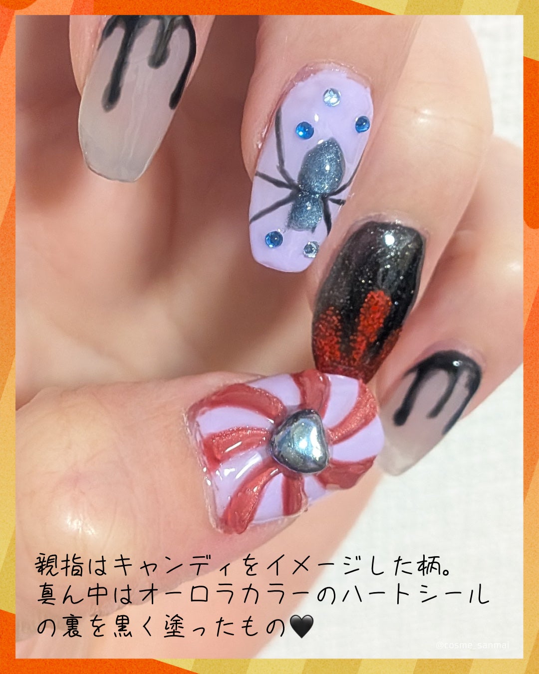 パル カラージェル/キャンドゥ/ジェルネイルを使ったクチコミ(3枚目)