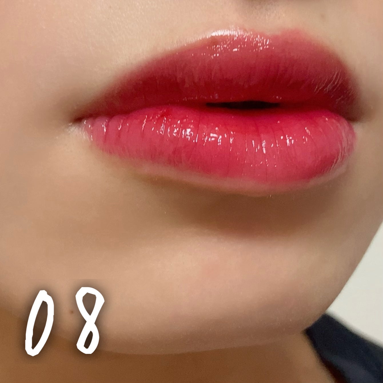 Dewy Syrup Tint/EITHER&/口紅を使ったクチコミ(4枚目)