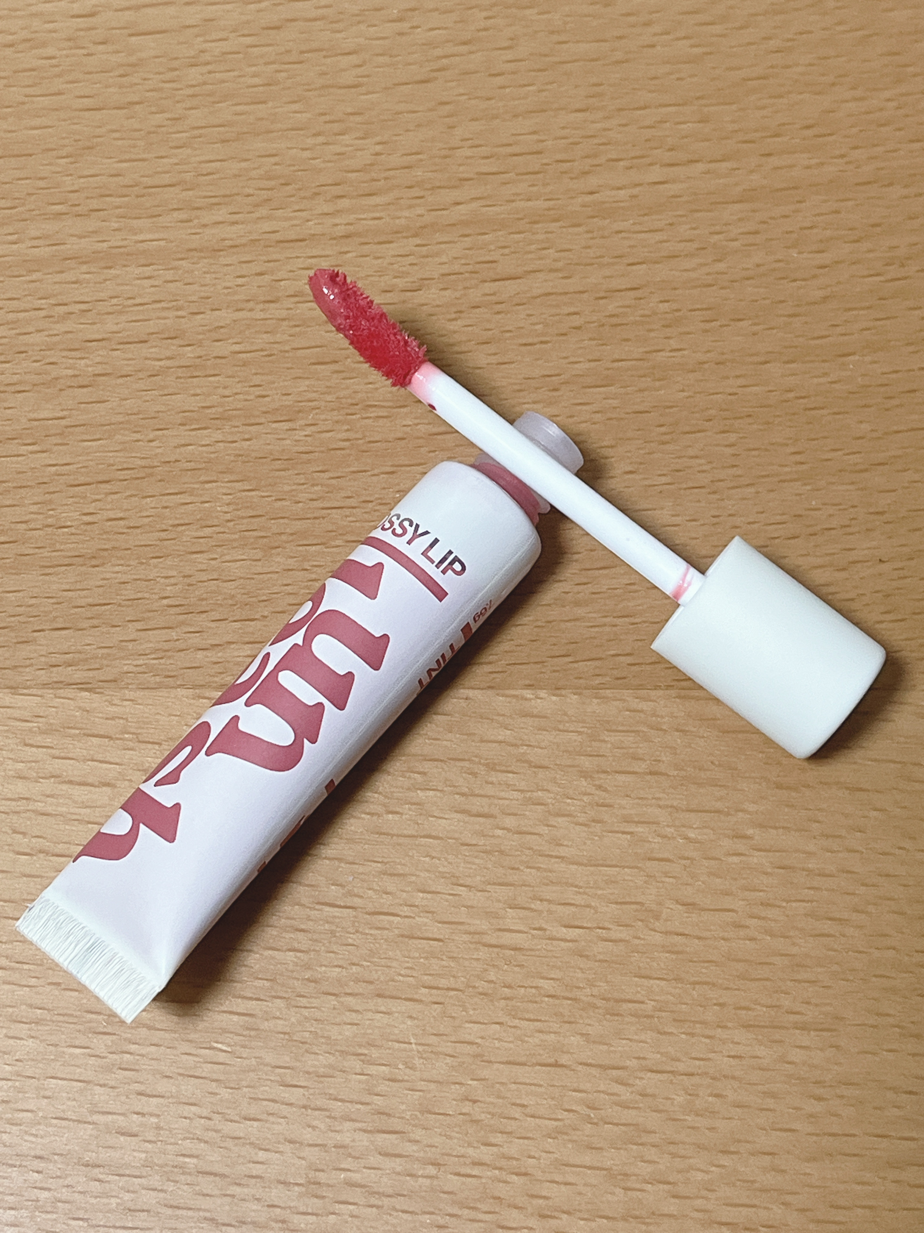 ノンスティッキーダズルティント/unleashia/リップティントを使ったクチコミ（2枚目）