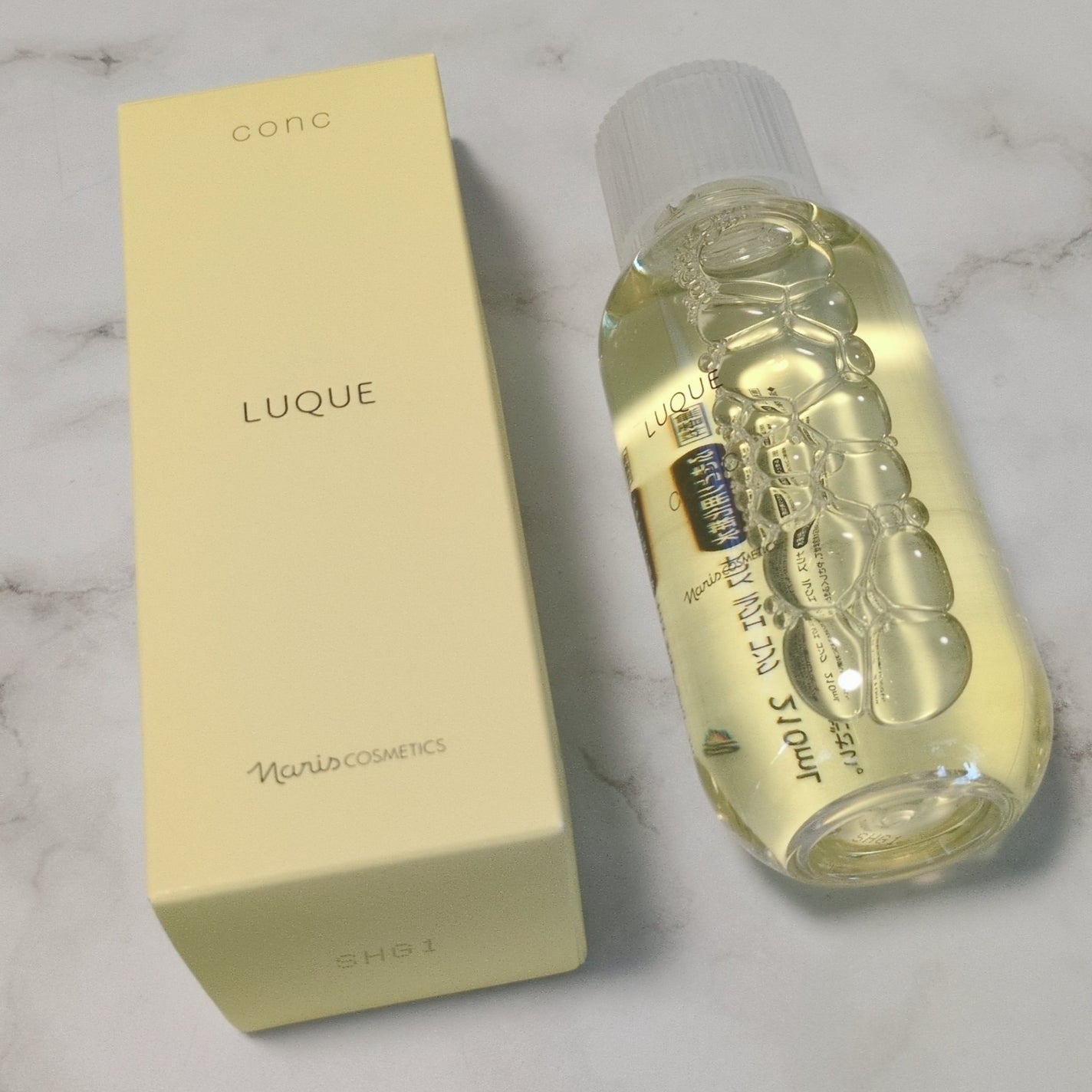 ルクエ コンク/ナリス化粧品/拭き取り化粧水を使ったクチコミ(1枚目)