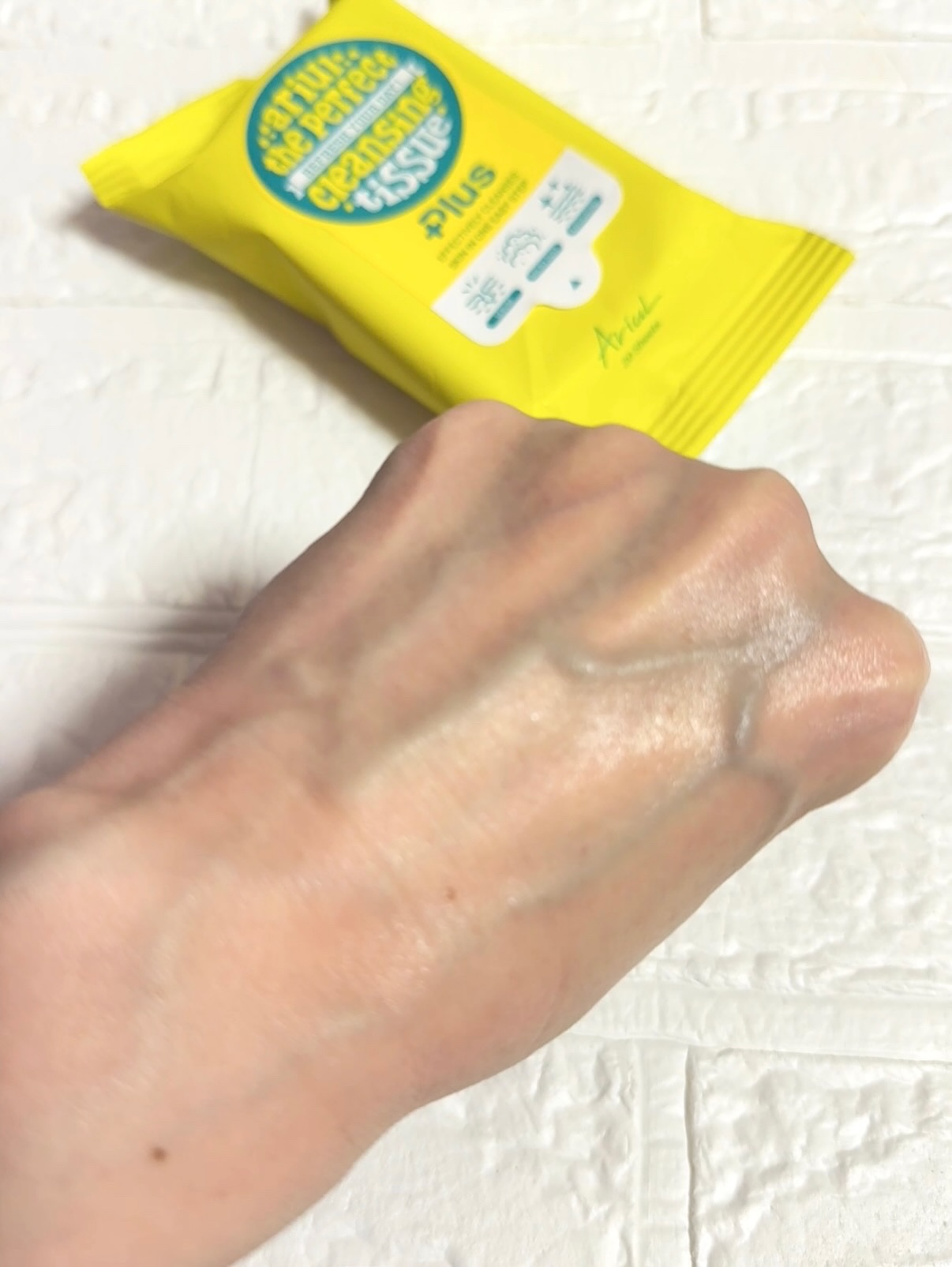 アリウルザ パーフェクトクレンジングティッシュ プラス/Ariul/クレンジングシートを使ったクチコミ（3枚目）