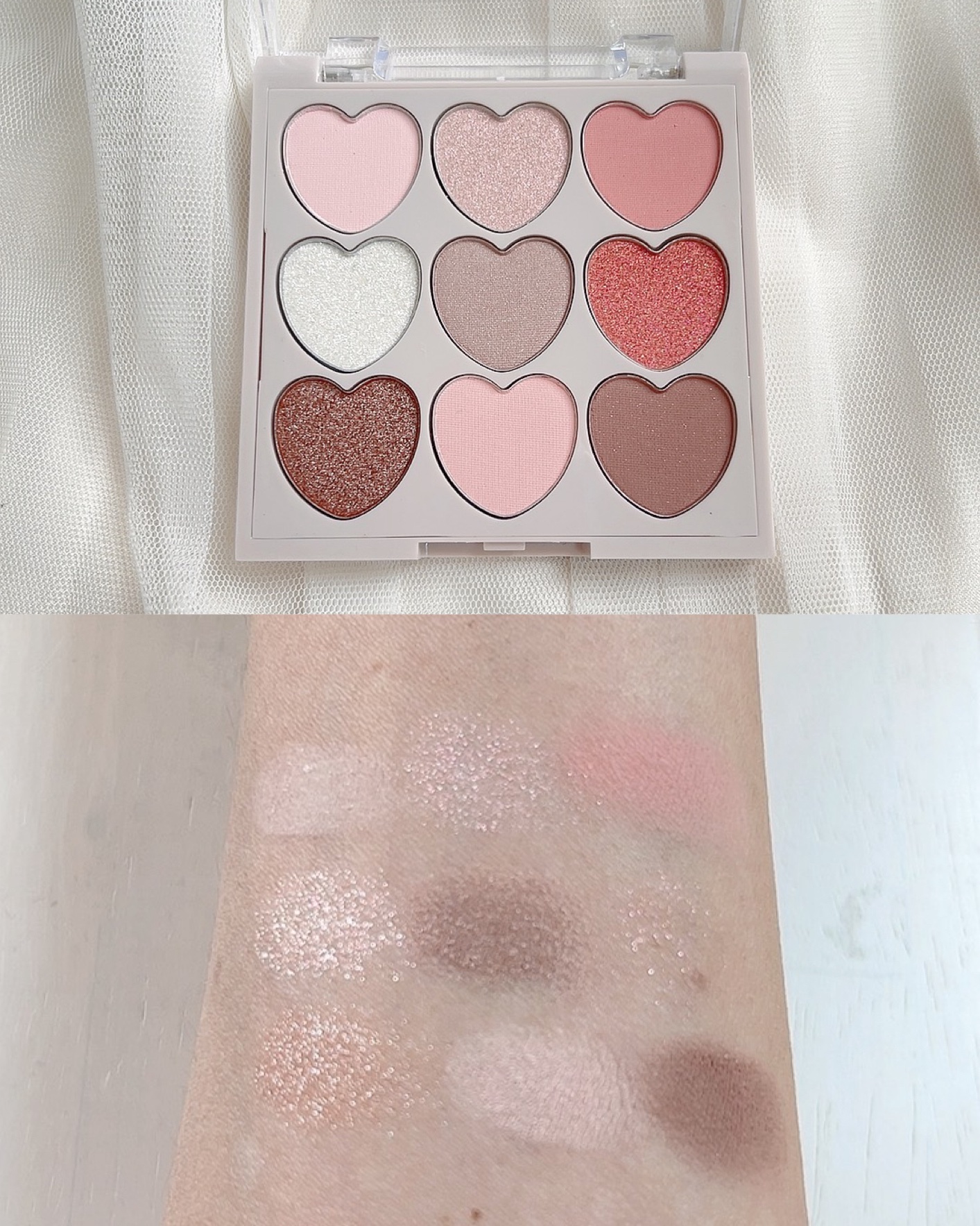 ラブリーパレット/fasmy/アイシャドウパレットを使ったクチコミ（2枚目）