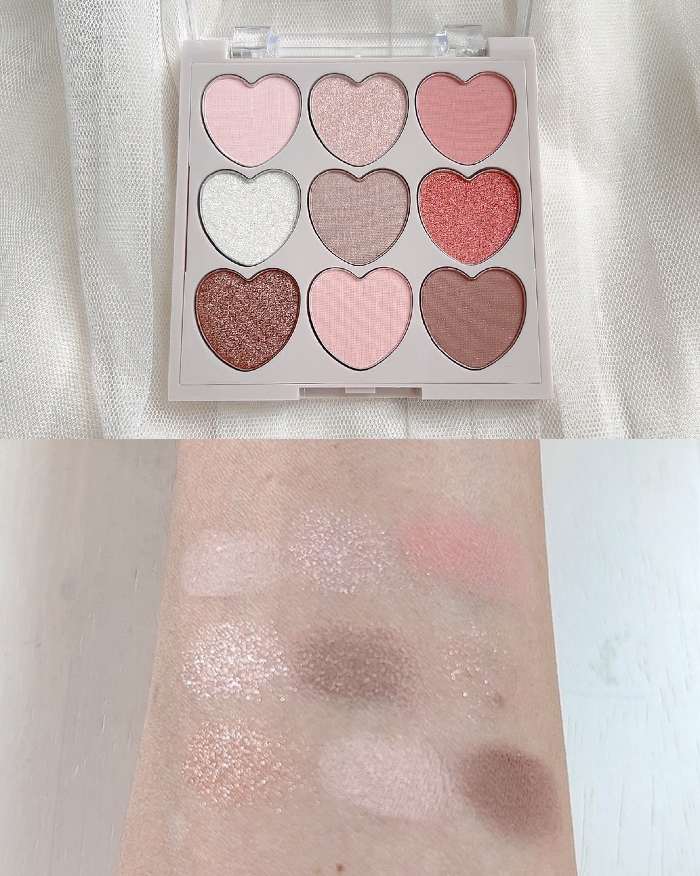 ラブリーパレット/fasmy/アイシャドウパレットを使ったクチコミ(2枚目)