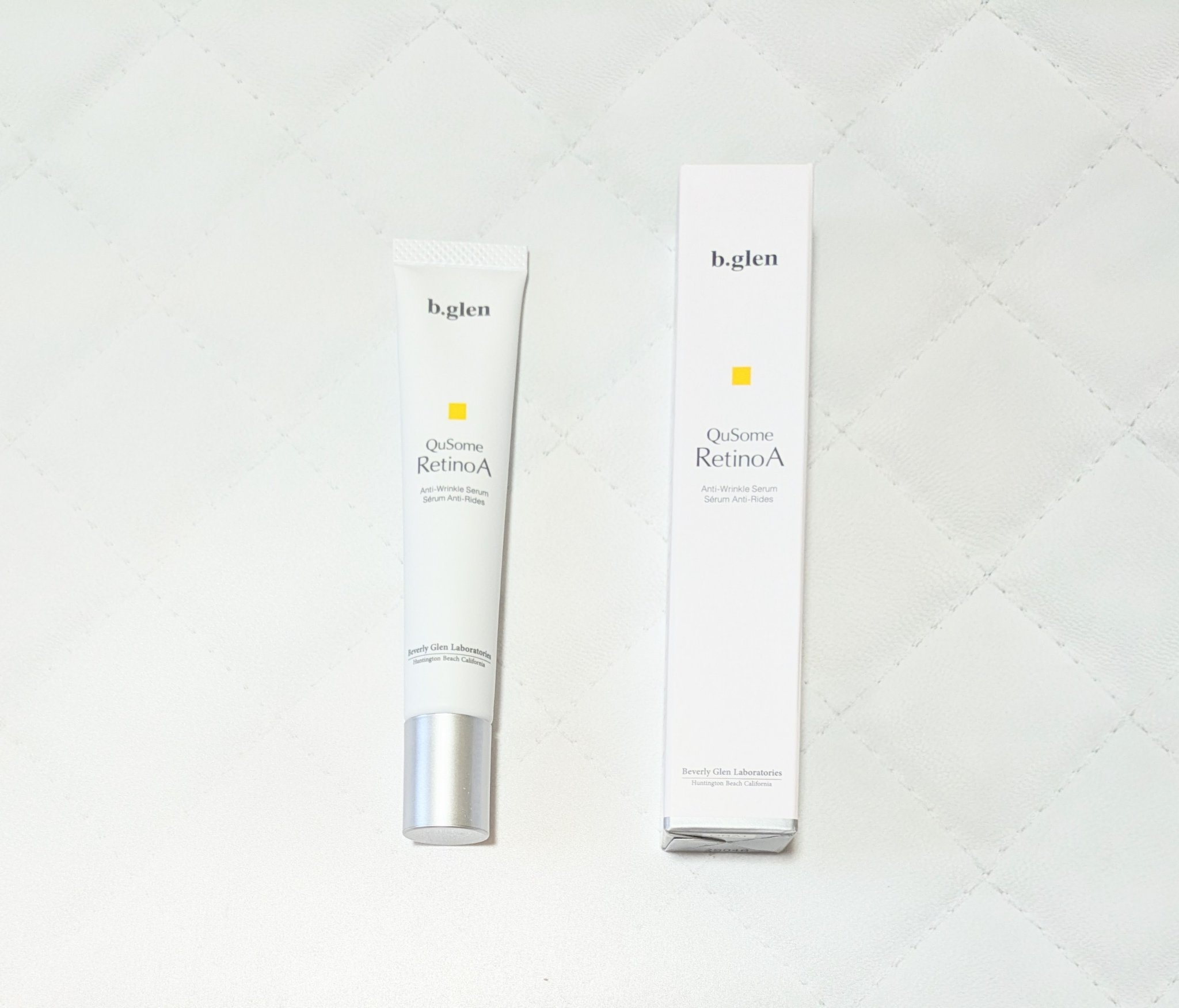 QuSomeレチノA/b.glen/美容液を使ったクチコミ（2枚目）