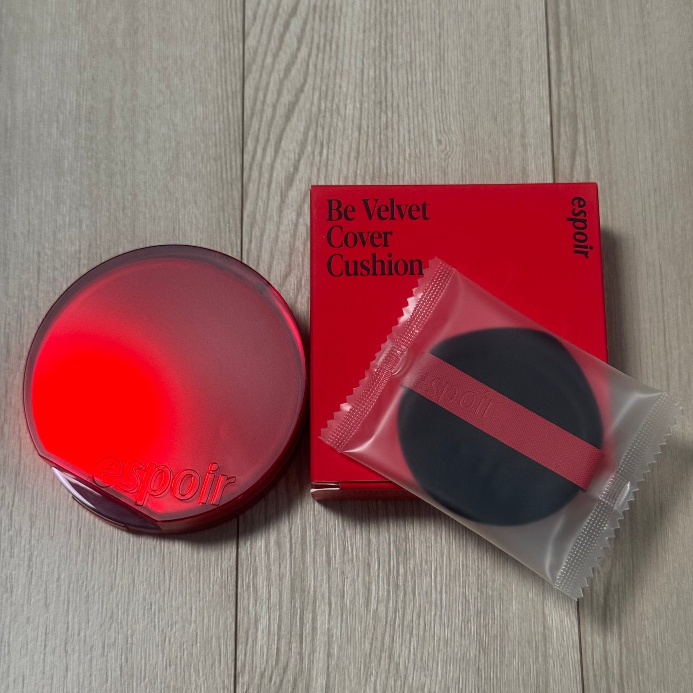 ビーベルベットカバークッション/espoir/クッションファンデーションを使ったクチコミ(1枚目)