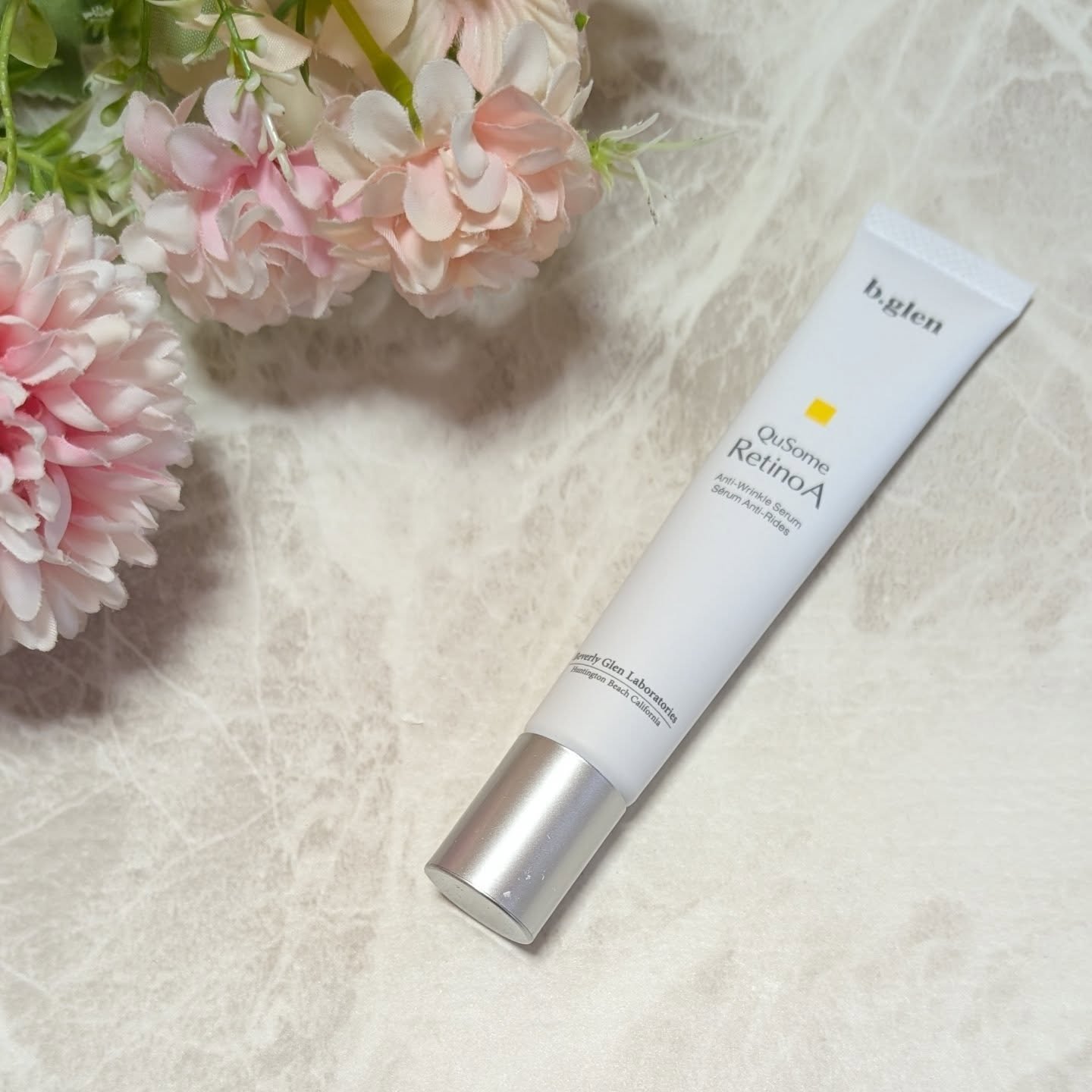 QuSomeレチノA/b.glen/美容液を使ったクチコミ（3枚目）