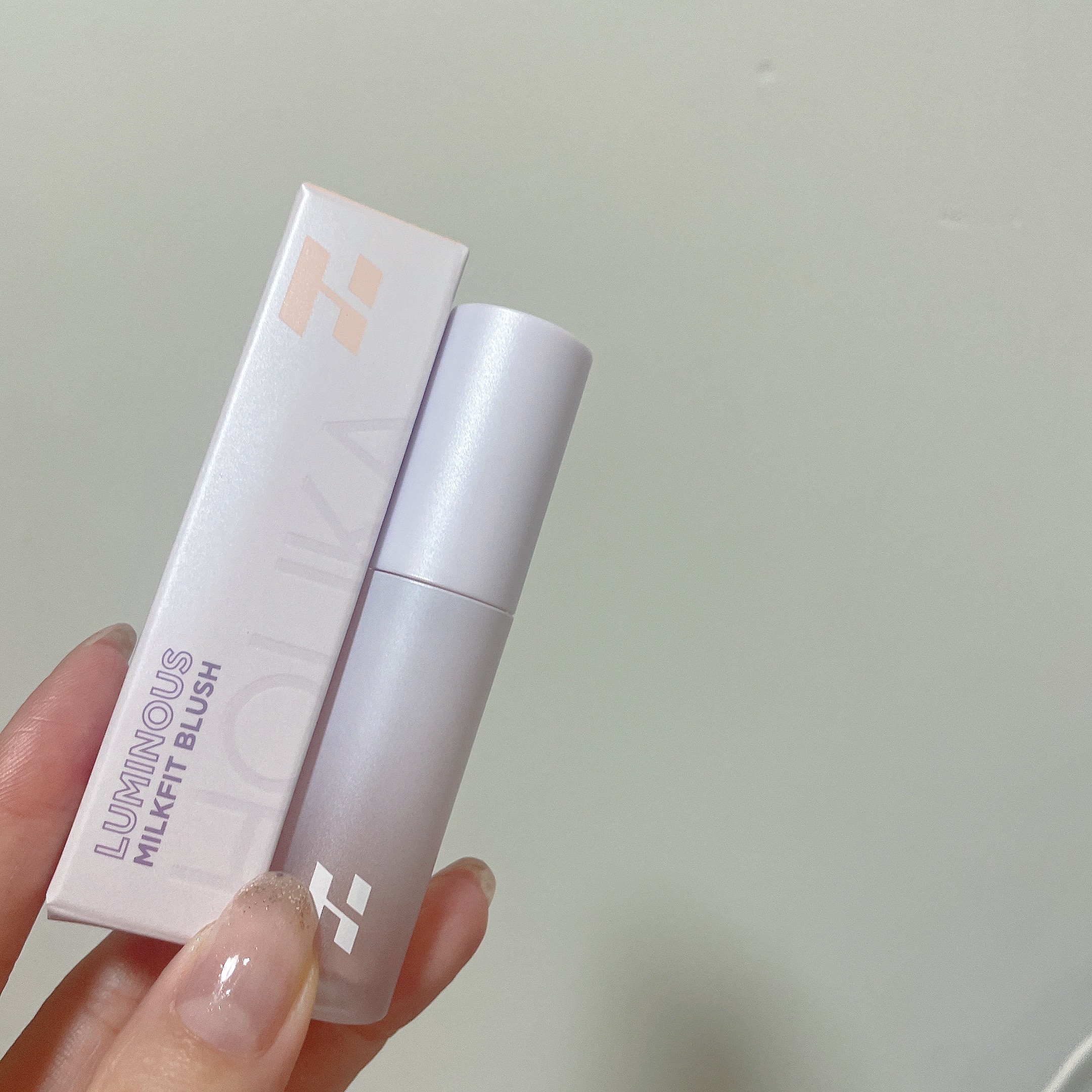 ルミナスミルクフィットブラシ リキッドチーク/HOLIKA HOLIKA/リキッドチークを使ったクチコミ（1枚目）