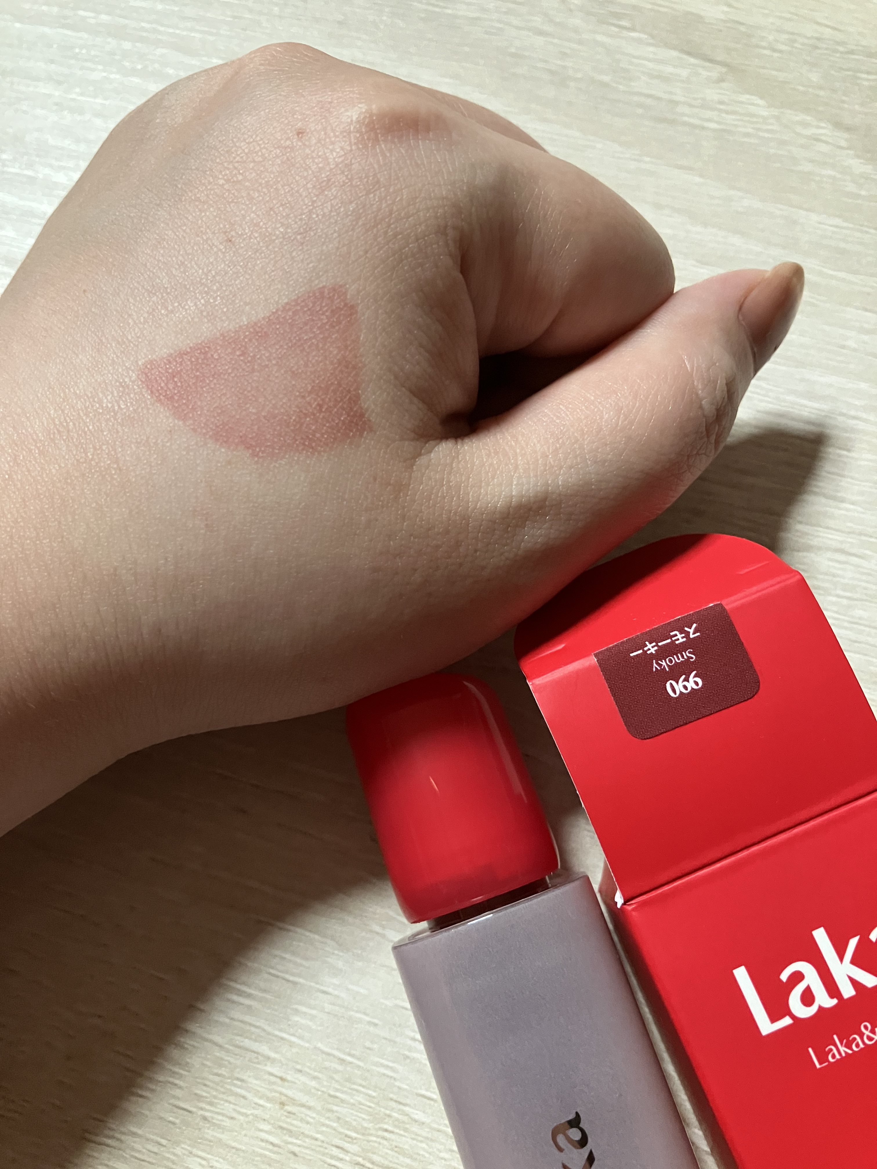 ポッピングバルーンティント/Laka/リップティントを使ったクチコミ（2枚目）