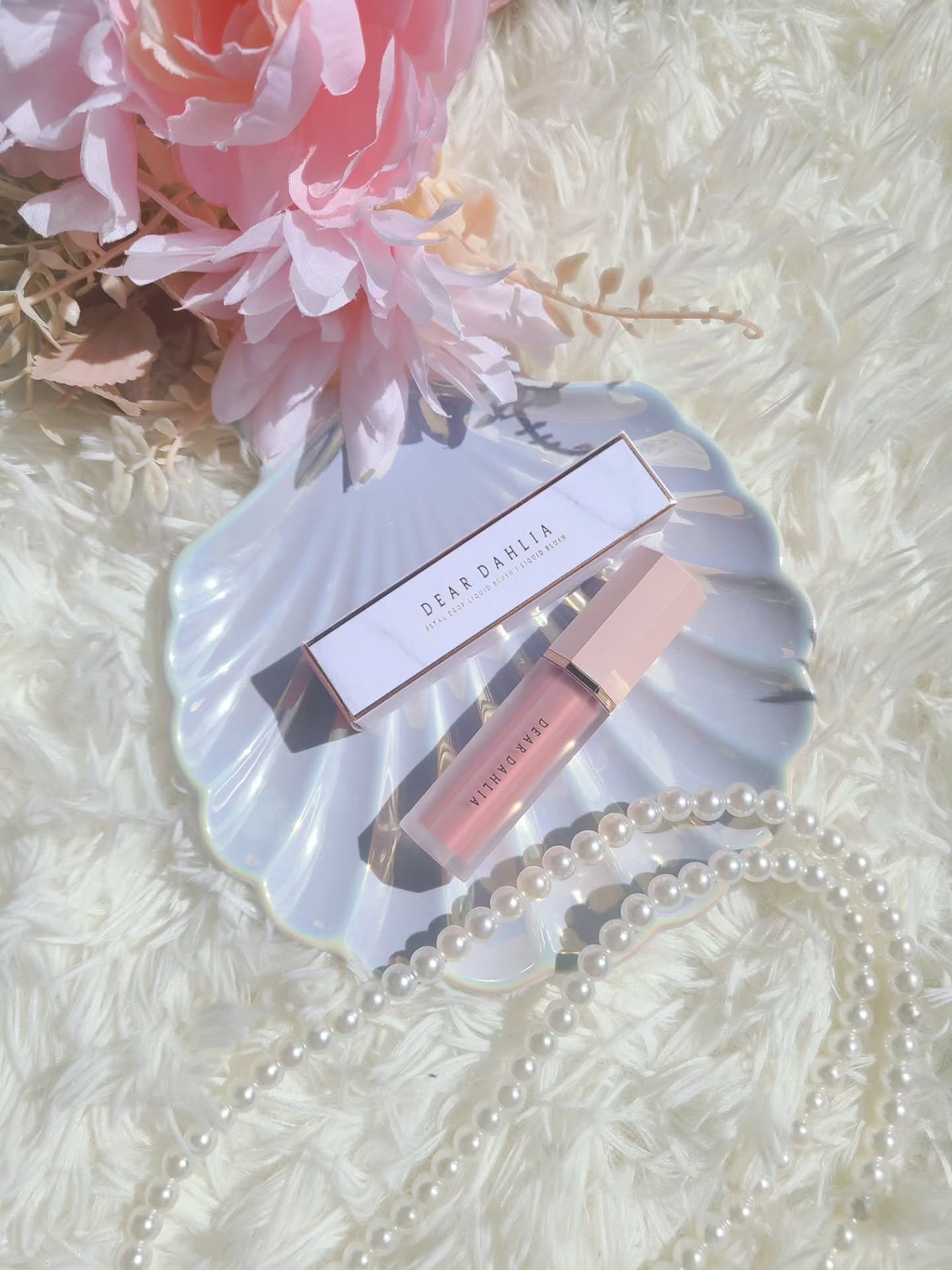 ペタルドロップリキッドブラッシャー/DEAR DAHLIA/リキッドチークを使ったクチコミ（2枚目）