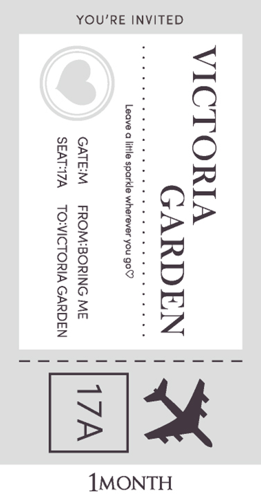 VICTORIA GARDEN 1month ヘーゼルクラッシュ