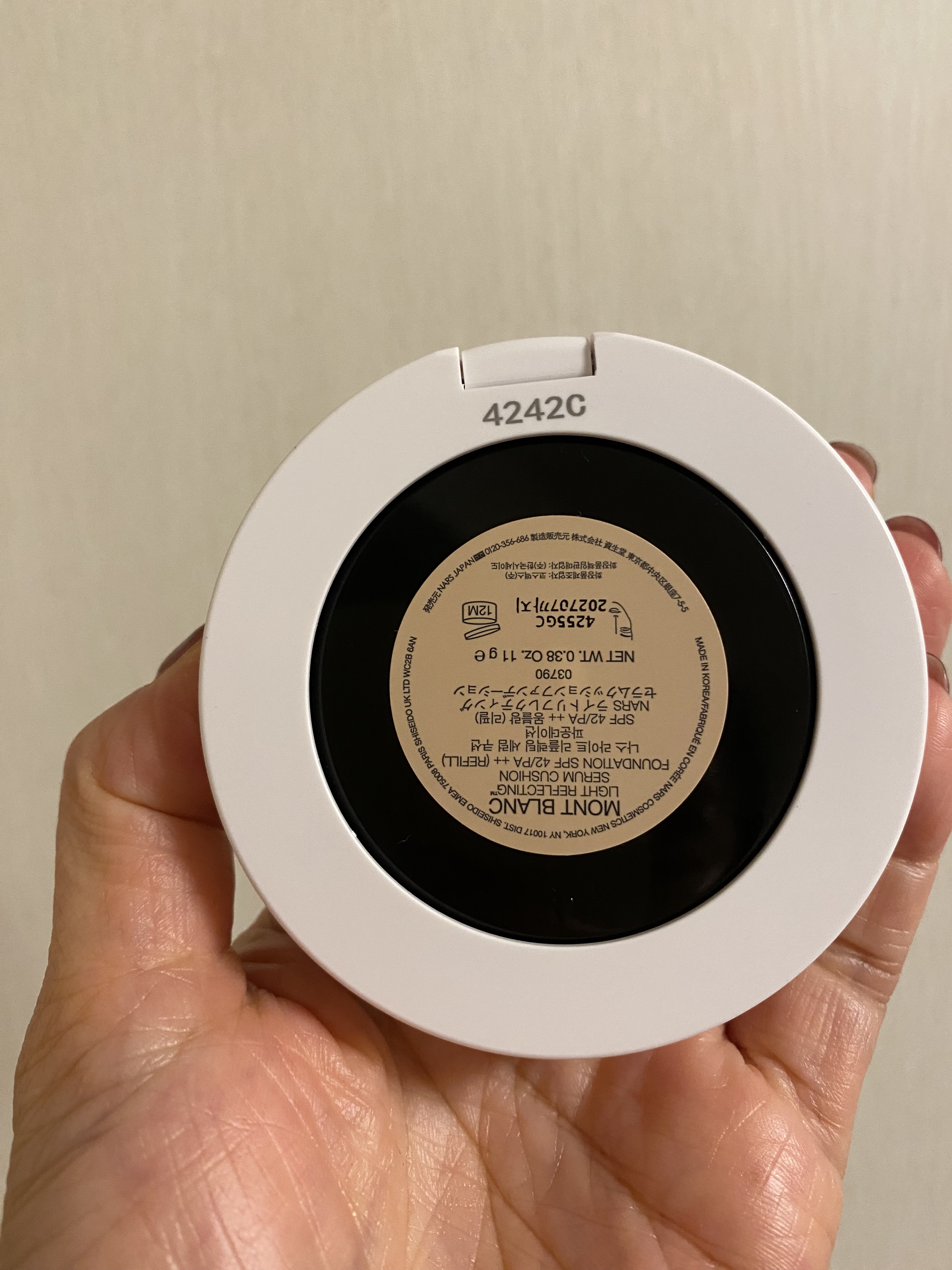 NARS ライトリフレクティング セラムクッション ファンデーション/NARS/クッションファンデーションを使ったクチコミ（3枚目）