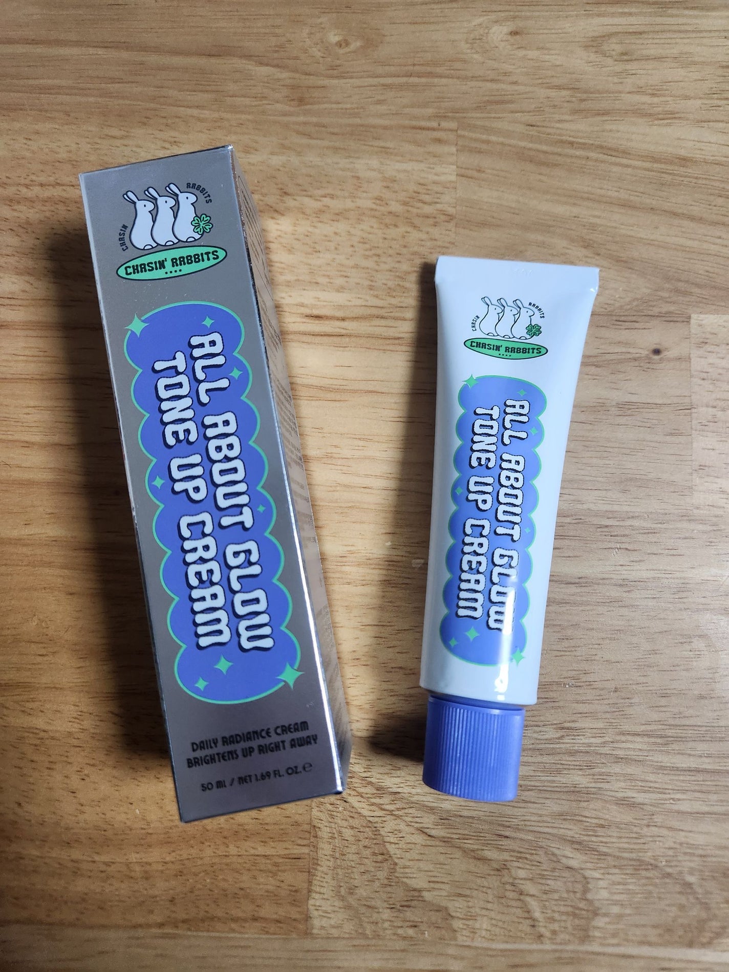 オールアバウトグロウトーンアップクリーム/CHASIN'RABBITS/化粧下地を使ったクチコミ(1枚目)