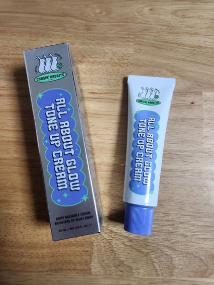 オールアバウトグロウトーンアップクリーム/CHASIN'RABBITS/化粧下地を使ったクチコミ(1枚目)