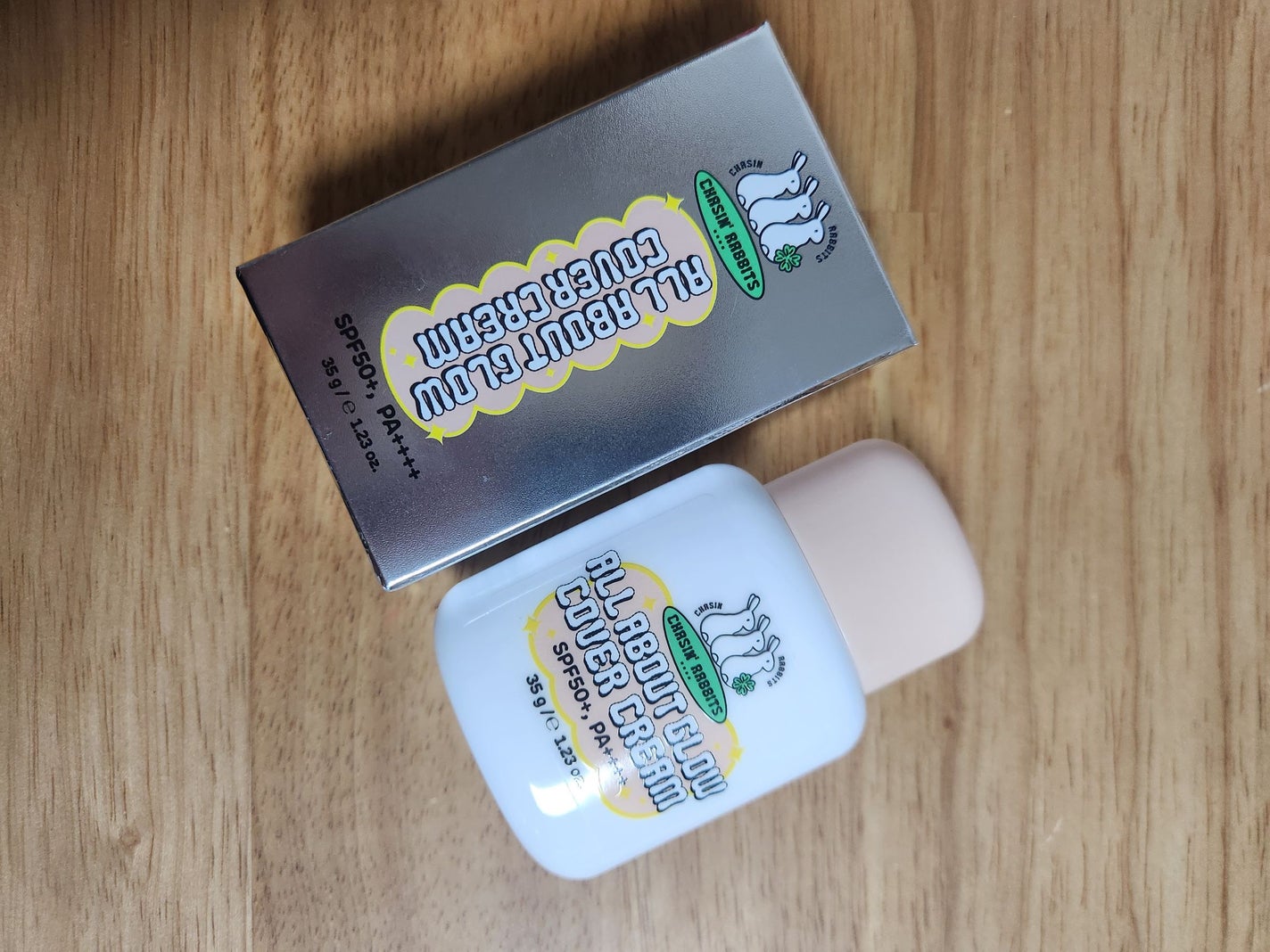 オールアバウトグロウカバークリーム/CHASIN'RABBITS/日焼け止めクリームを使ったクチコミ(1枚目)