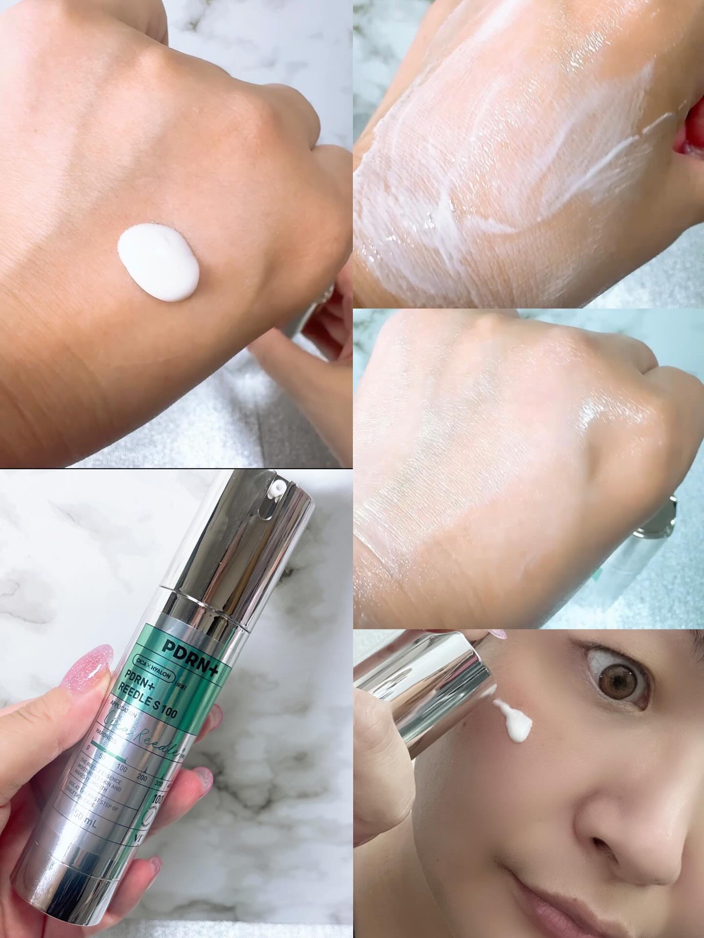 PDRN カプセルクリーム 100/VT/フェイスクリームを使ったクチコミ（3枚目）