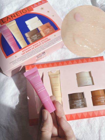 リップスリーピングマスク ミッドナイトミニズ N/LANEIGE/リップケアを使ったクチコミ(4枚目)