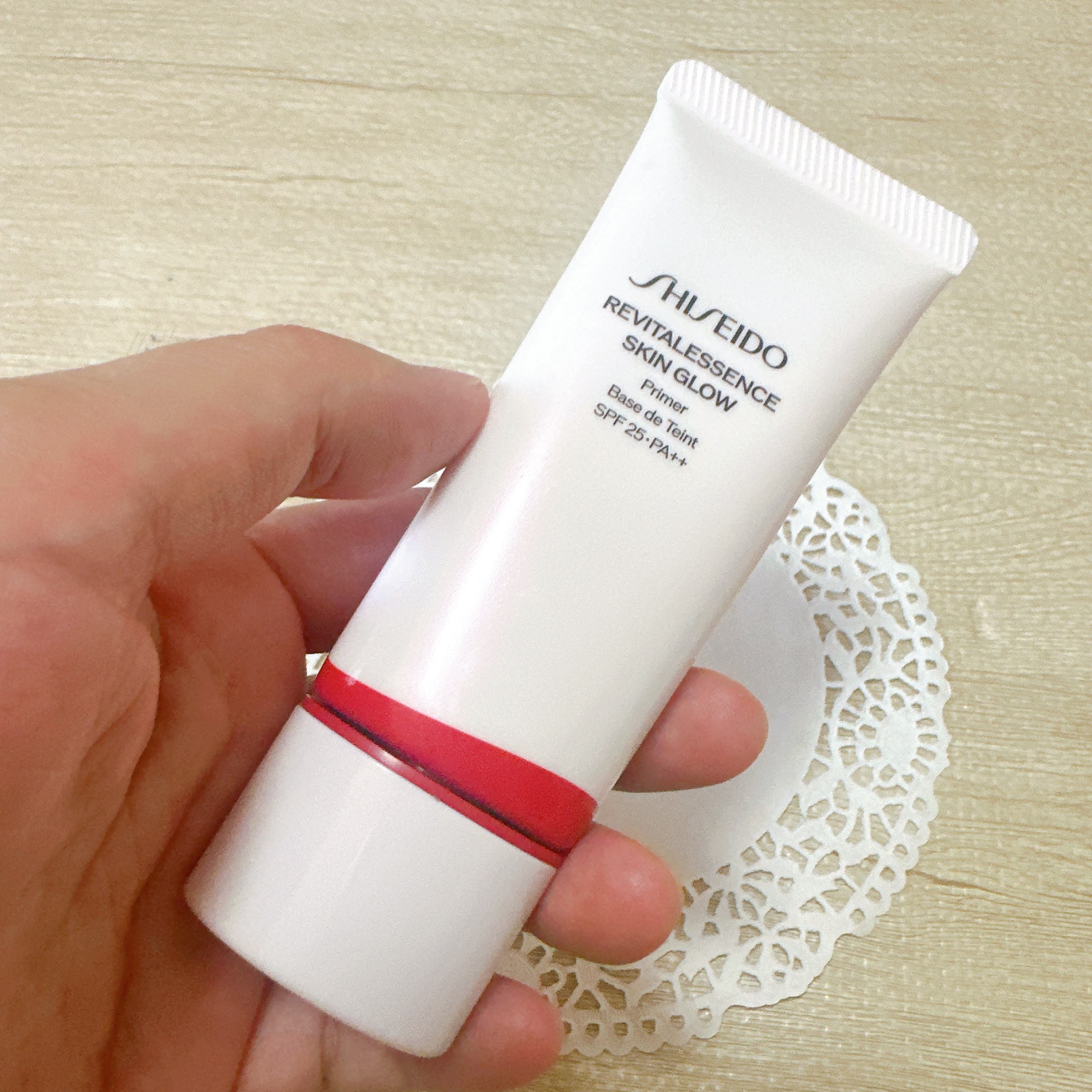 エッセンス スキングロウ プライマー	/SHISEIDO/化粧下地を使ったクチコミ（2枚目）