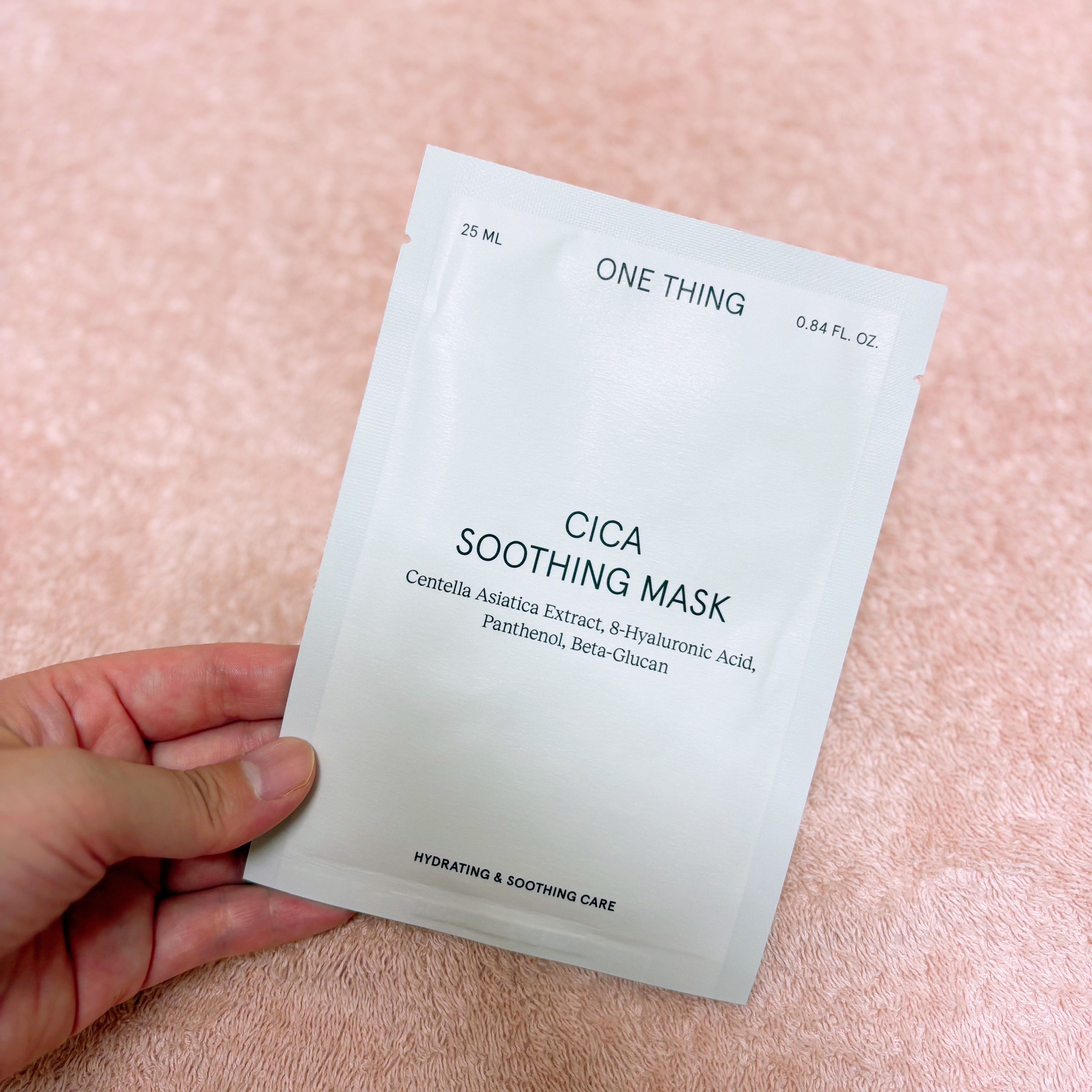 CICAスージングマスク/ONE THING/シートマスク・パックを使ったクチコミ（2枚目）