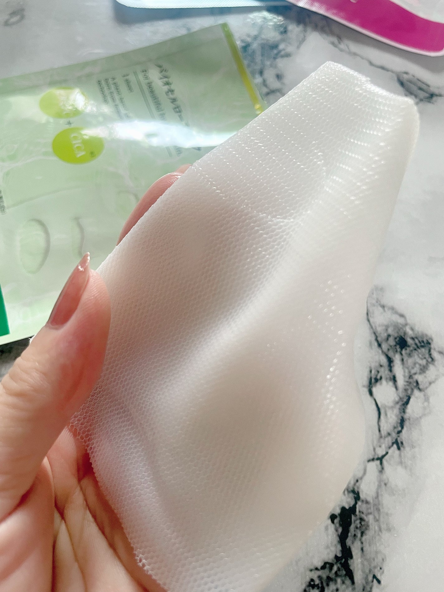 バイオセルロースマスク 透明肌/medene/シートマスク・パックを使ったクチコミ(3枚目)